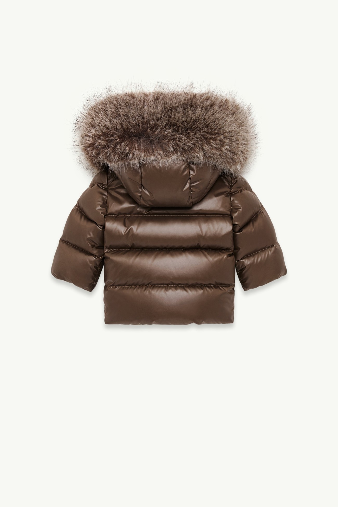 K2 Hooded Synthetic Material-Trimmed Down Jacket Gender Neutral Brown Moncler 2