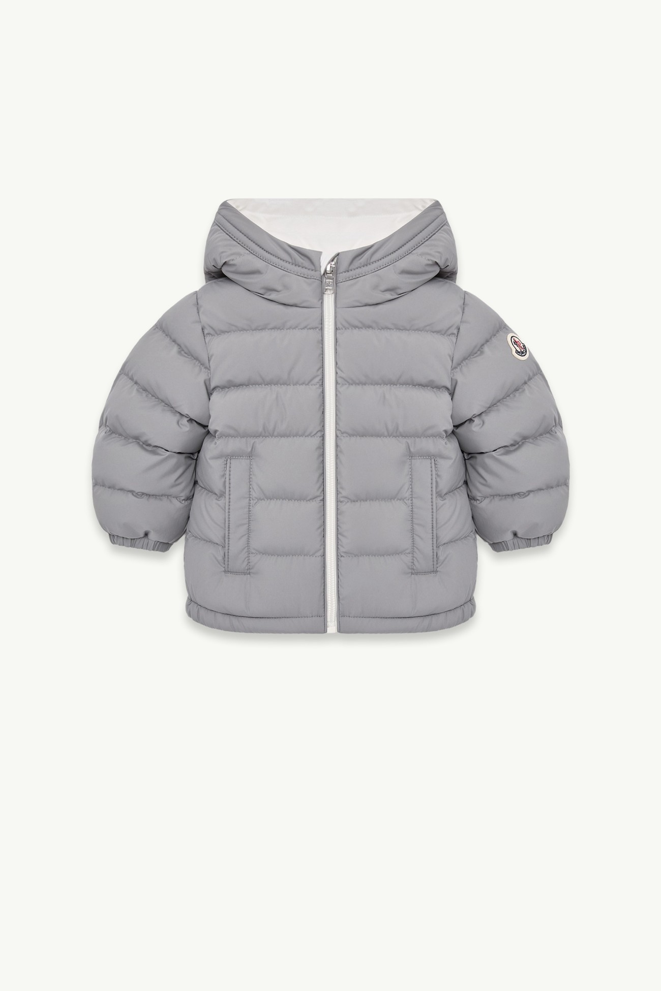 Brannock連帽羽絨外套 男童 灰色 Moncler 0