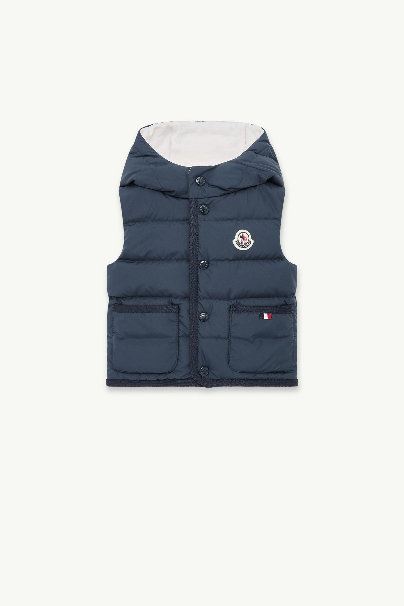 Doudoune sans manches à capuche Pax Garçon Bleu foncé Moncler 0