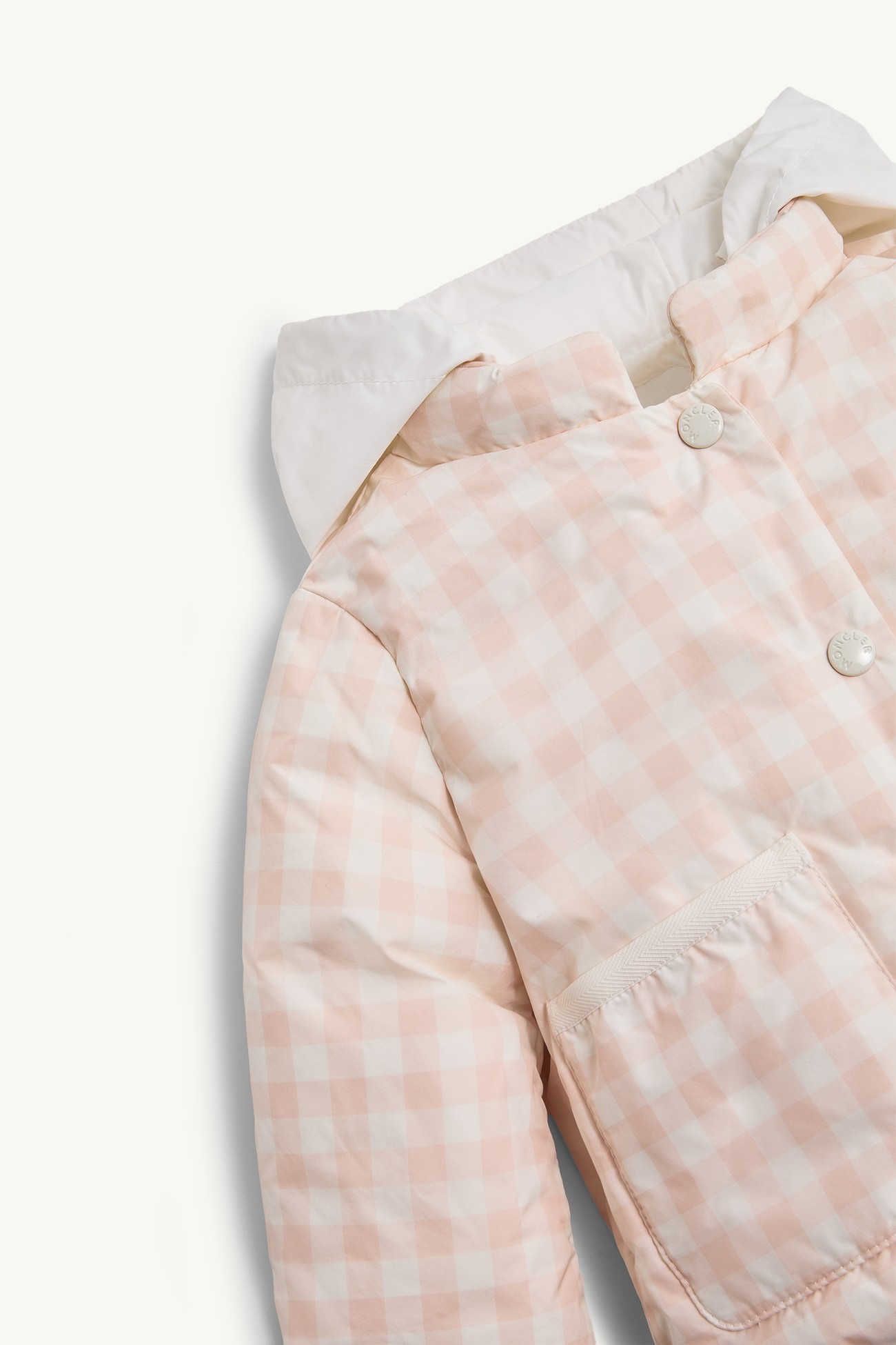 Doudoune Mira en taffetas Fille Beige Clair Moncler 1