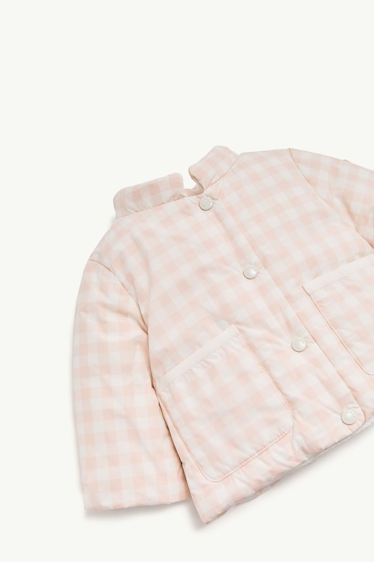 Plumífero de tafetán Mira Niña Beige Claro Moncler 1