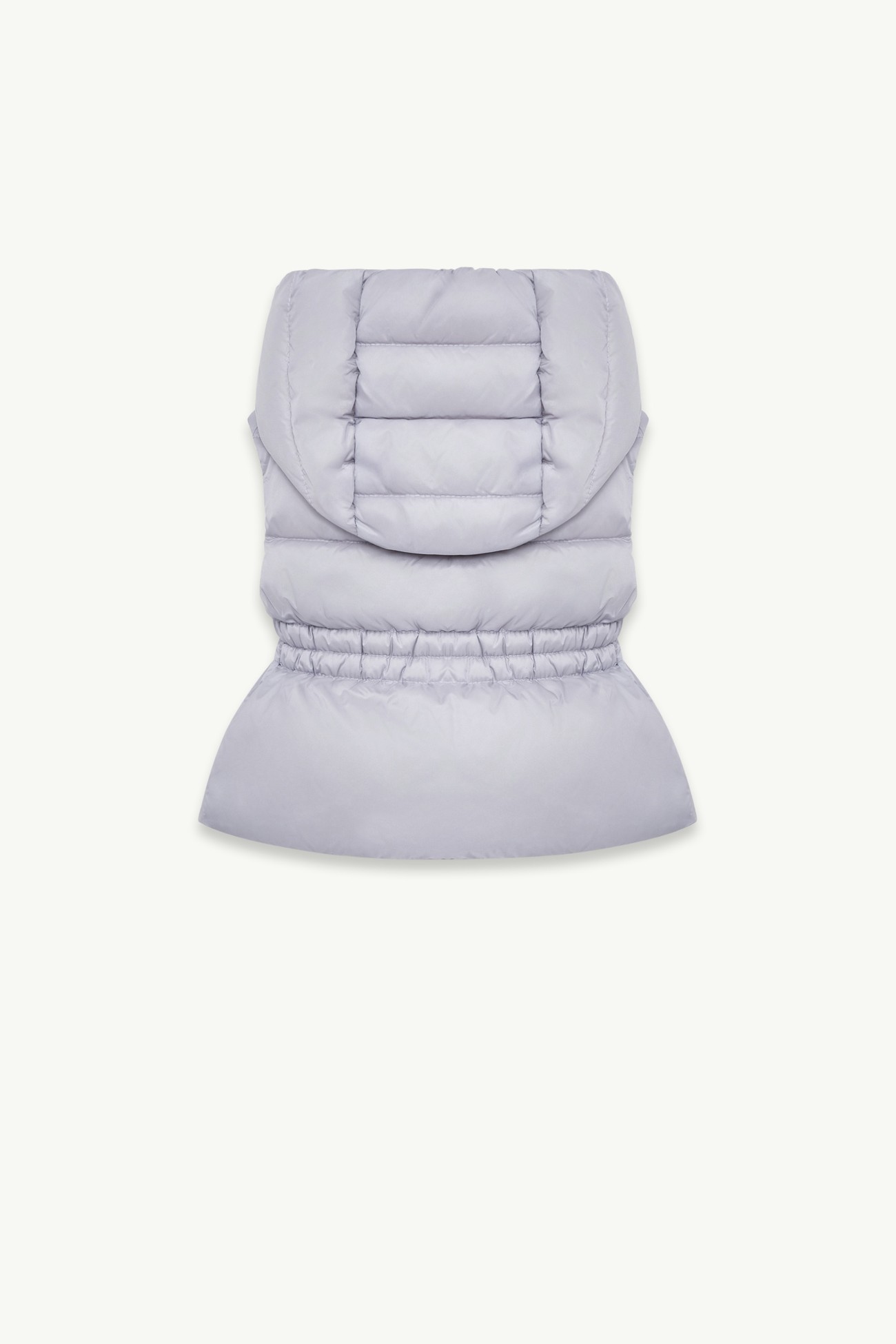Una Hooded Down Vest Girl Lilac Moncler 2