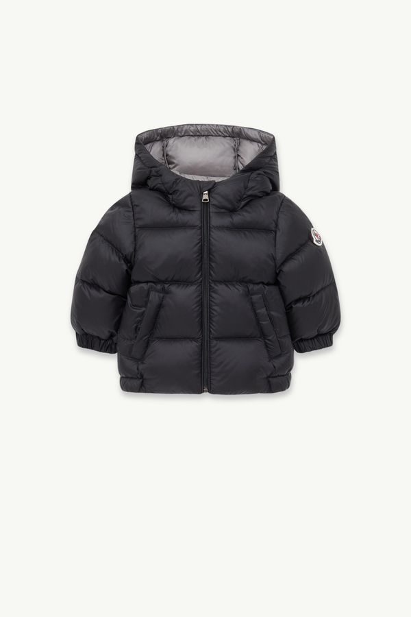 New Macaire Hooded Down Jacket Gender Neutral Black Moncler 0