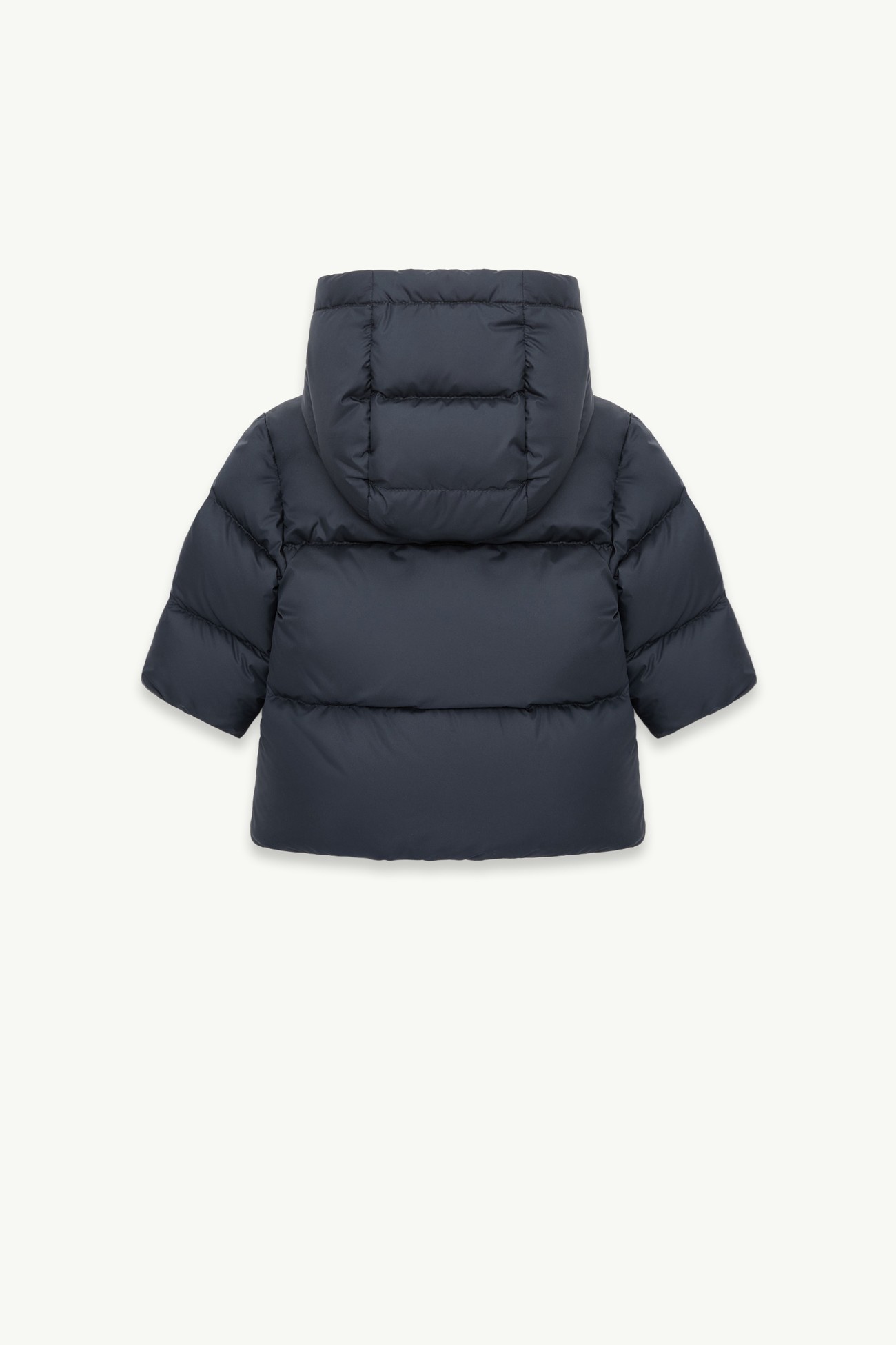 Romain Hooded Down Jacket Boy Navy Blue Moncler 2