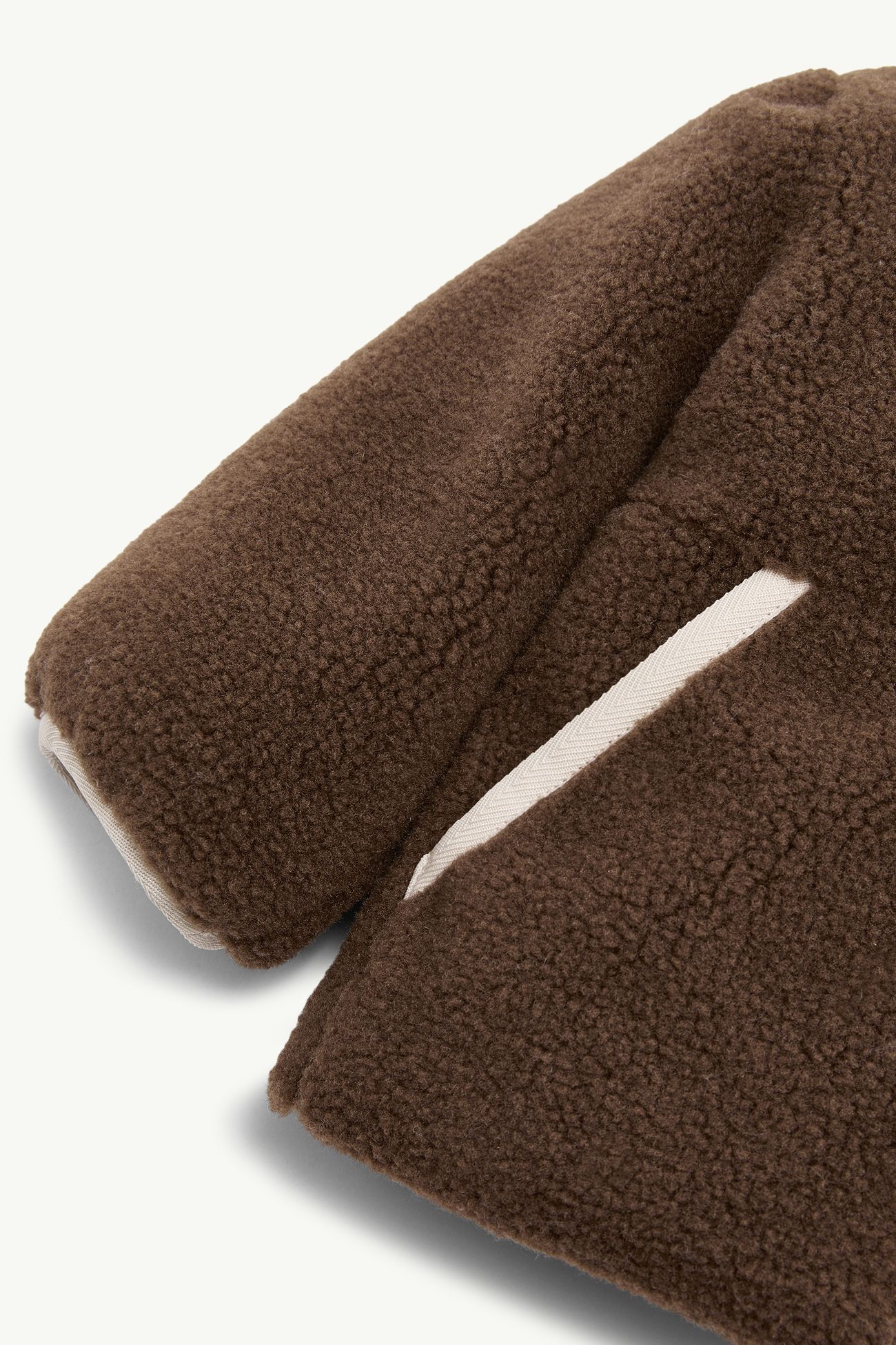 Duxent Teddy Down Jacket Boy Brown Moncler 3