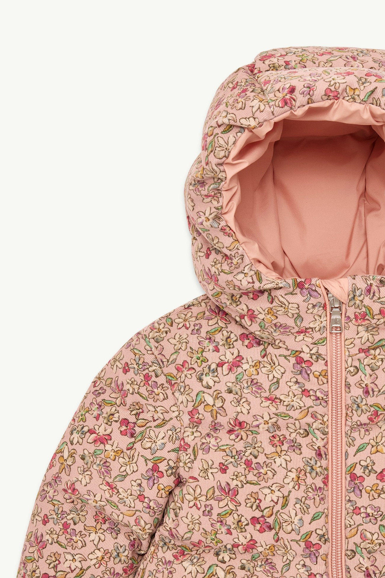 Francesca女婴连帽羽绒夹克外套 女童 粉红色 Moncler 1