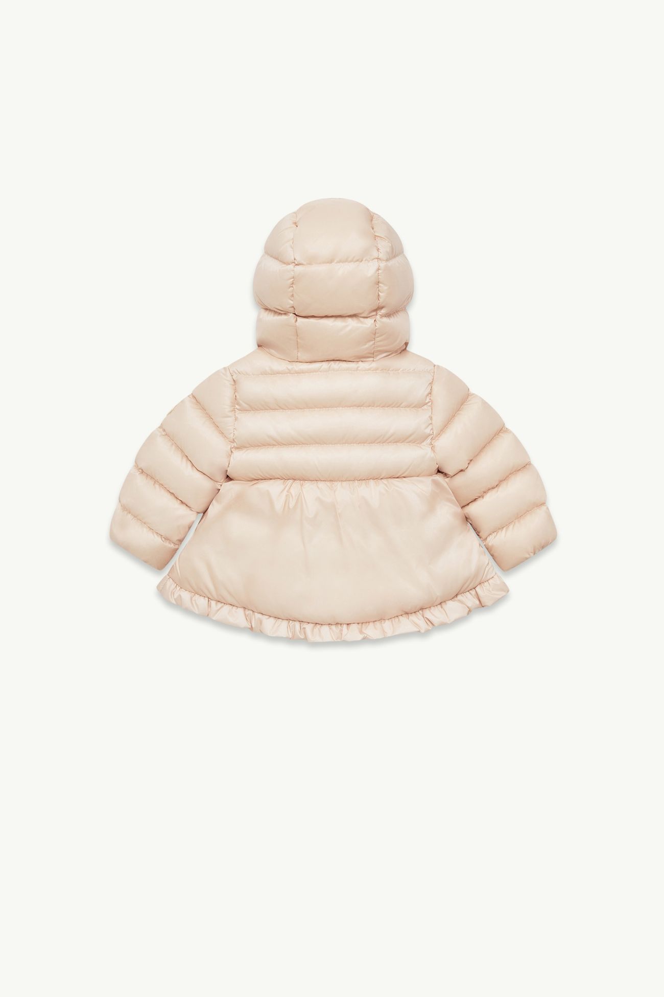 Piumino Odile con cappuccio Bambina Rosa Chiaro Moncler 1