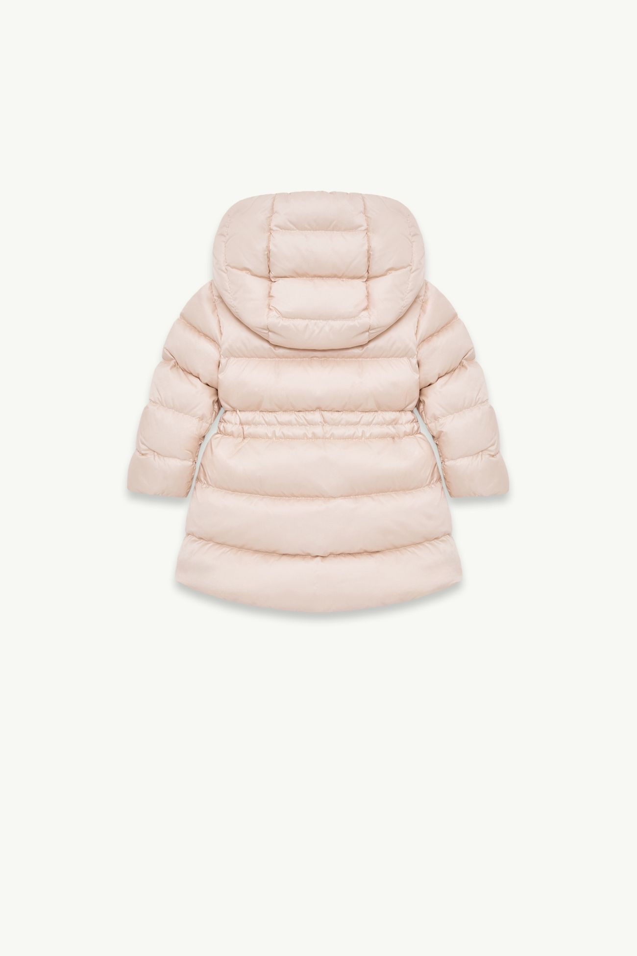 Parka plumífero larga Ylenia Niña Rosado claro Moncler 2