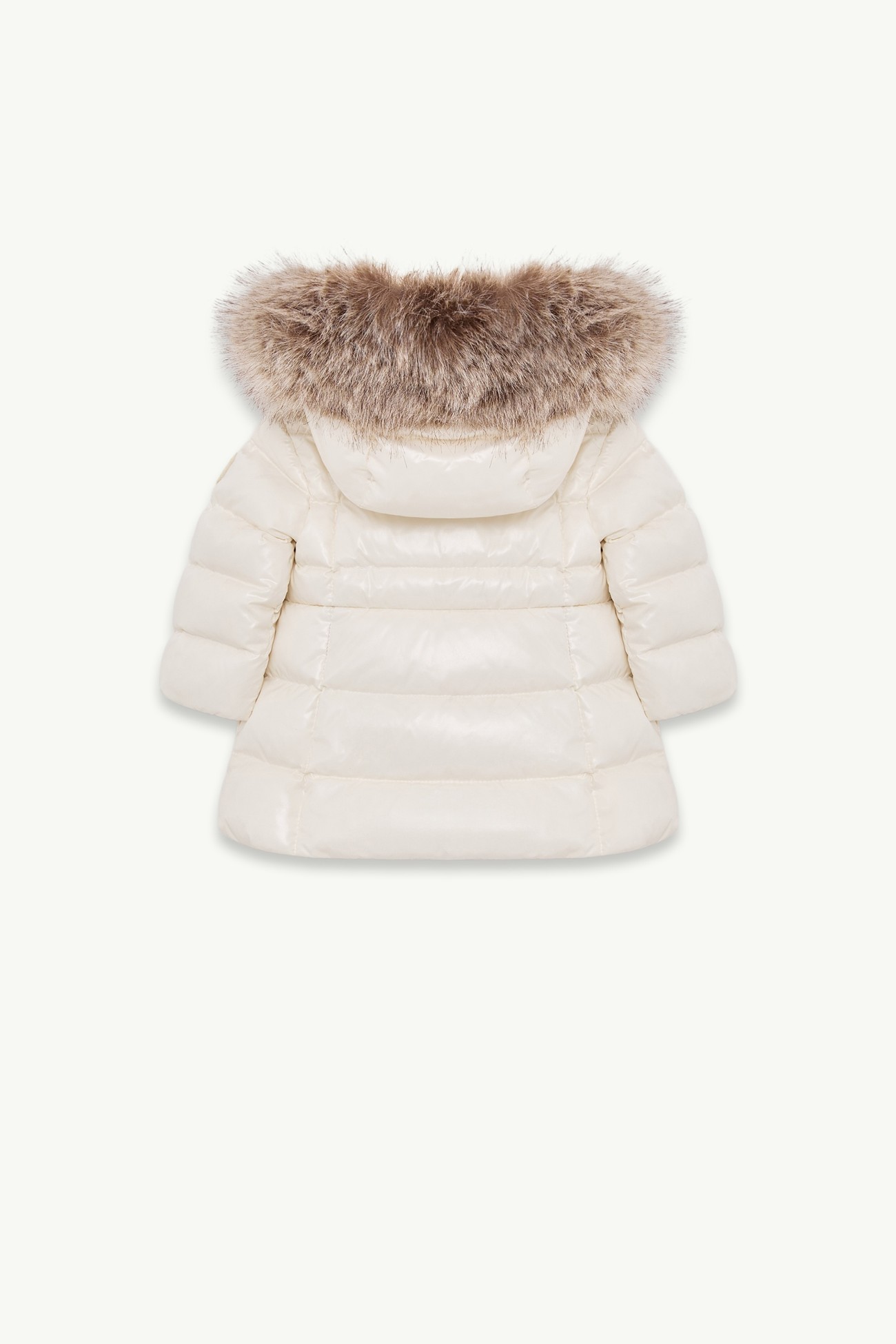 Doudoune à capuche Emma Fille Blanc Moncler 2