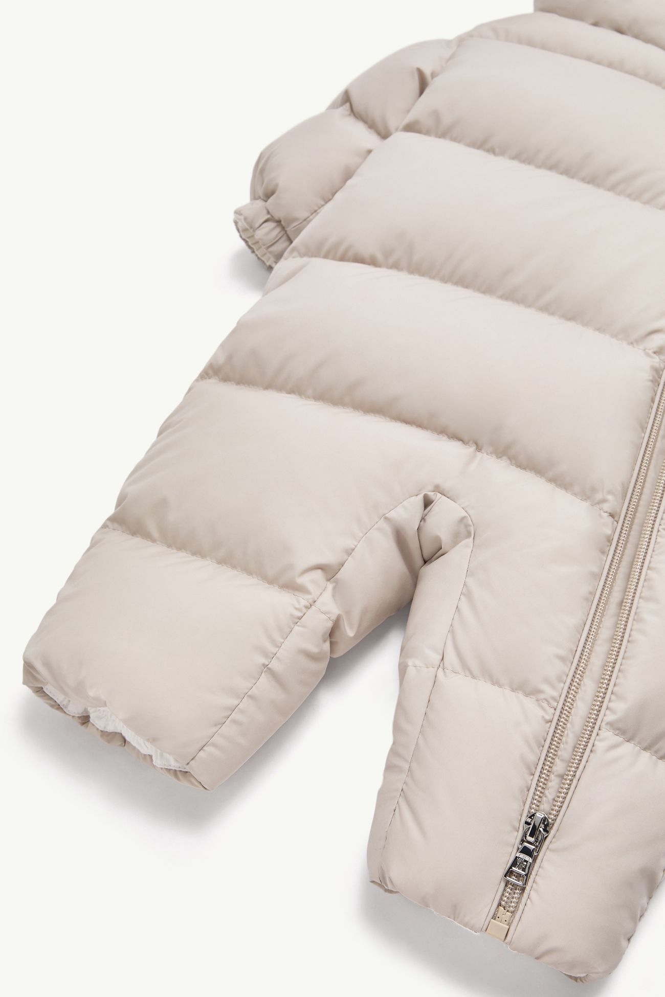 Mono plumífero para la nieve con capucha Yorick De Género Neutro Beige Claro Moncler 4