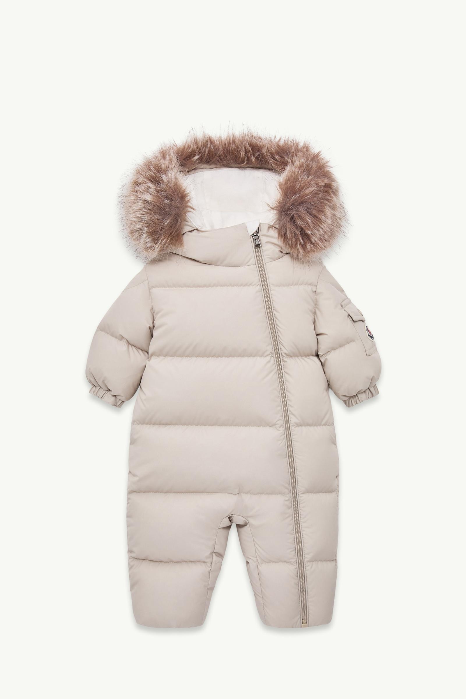 Mono plumífero para la nieve con capucha Yorick De Género Neutro Beige Claro Moncler