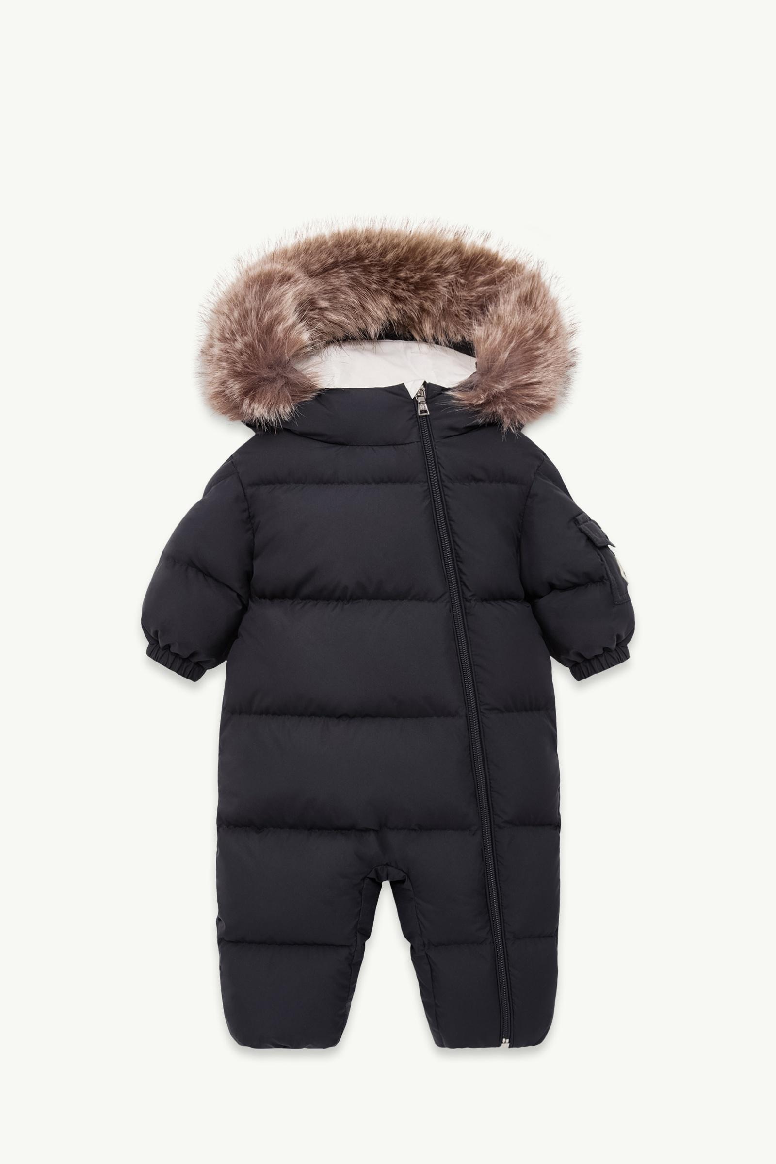 Mono plumífero para la nieve con capucha Yorick De Género Neutro Azul oscuro Moncler, 1 of 0