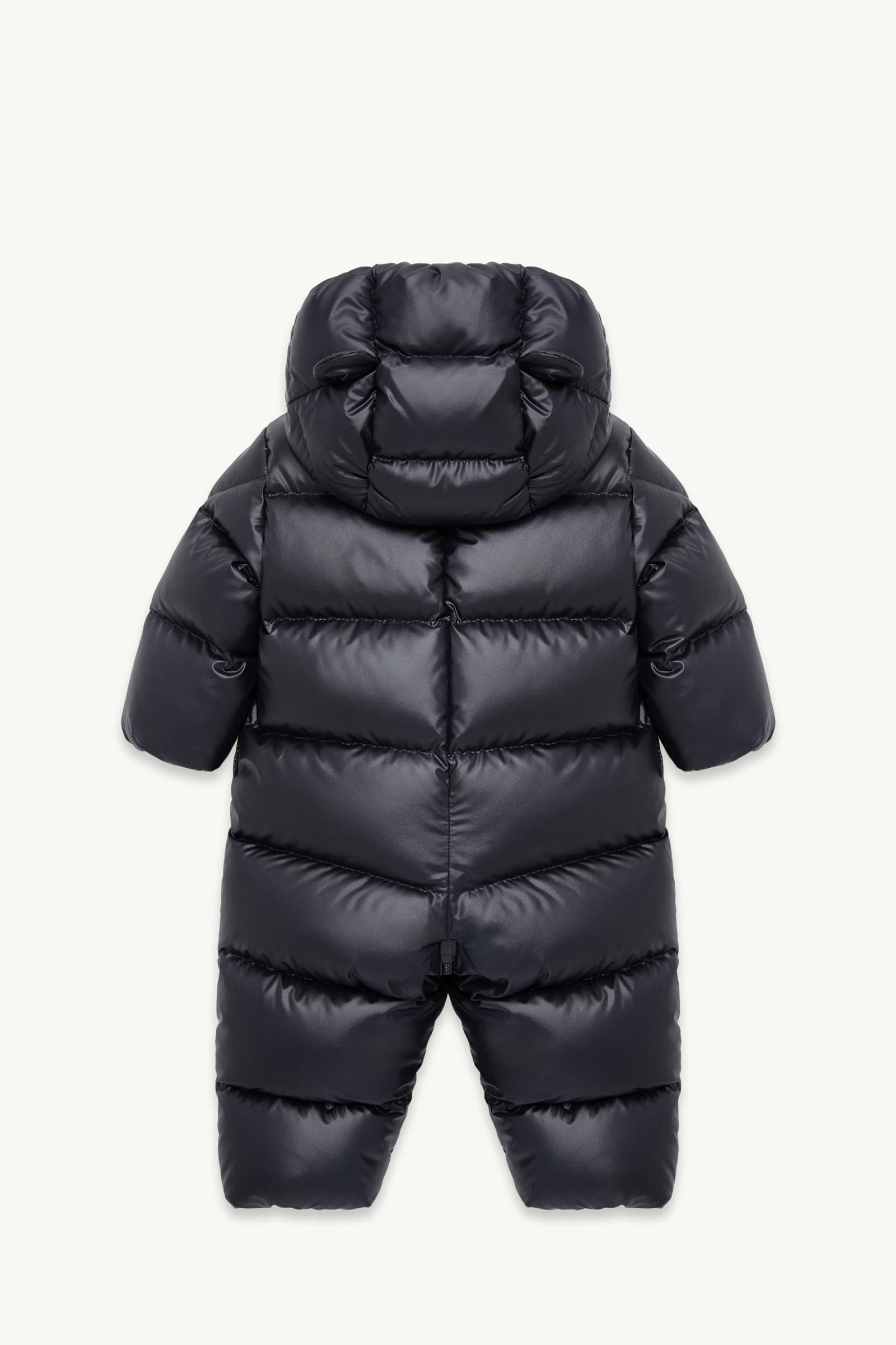 MONCLER ベビー 黒 2anni Dark Blue Alanie Down Snowsuit - Outerwear for Children | Moncler AT