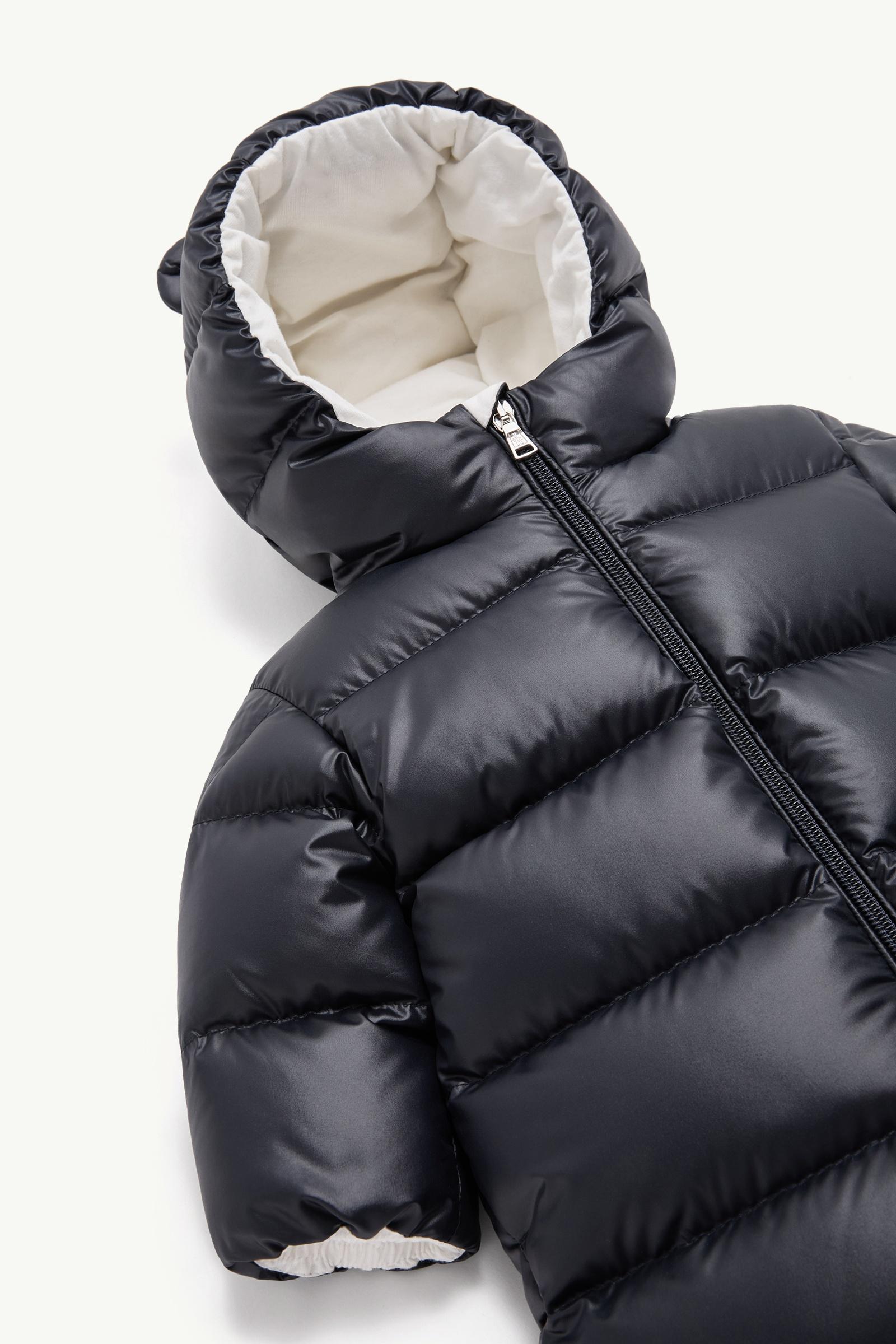 Dark Blue Alanie Down Snowsuit - Outerwear for Children | Moncler AT