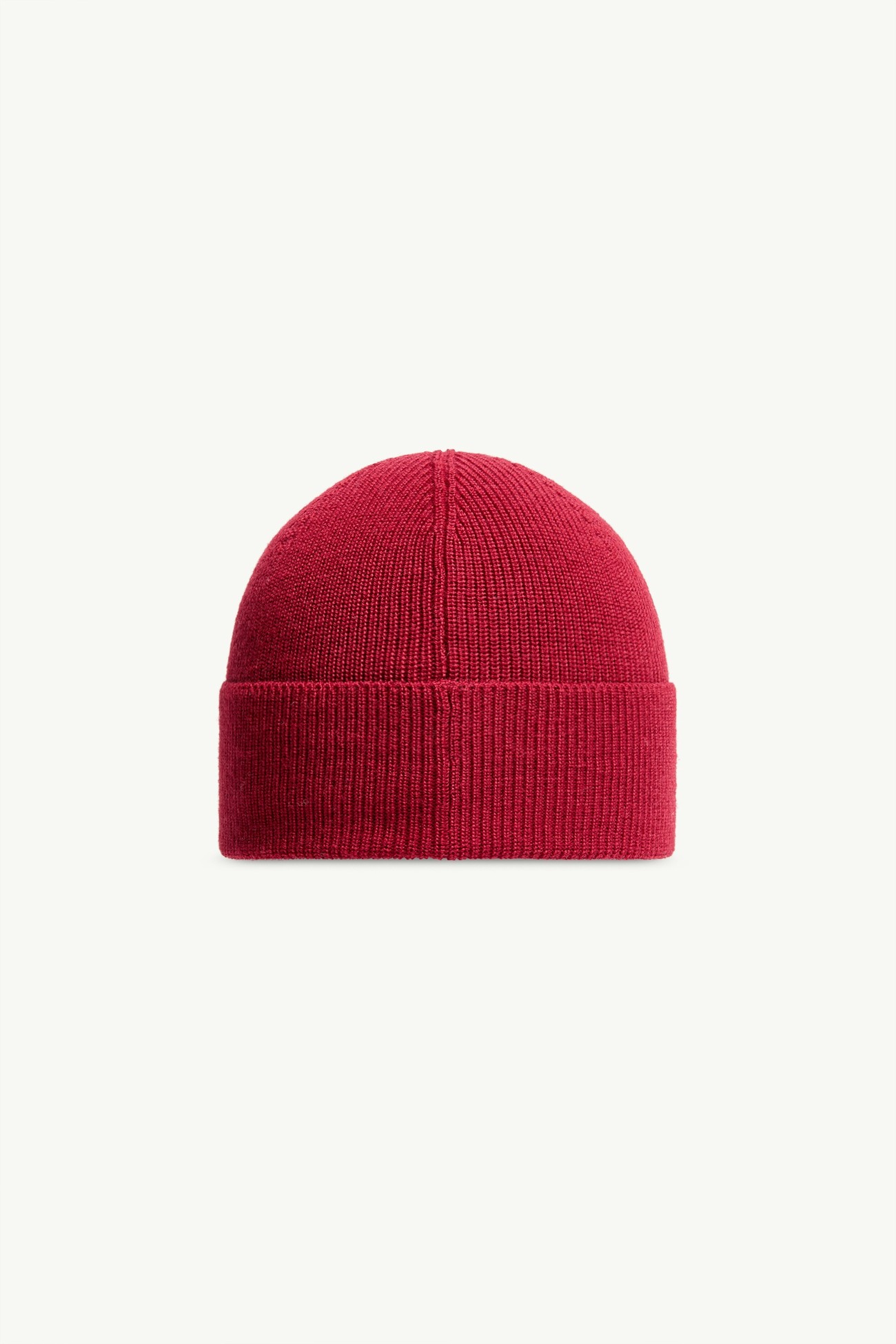 Bonnet en laine à logo Garçon Rouge Moncler 2
