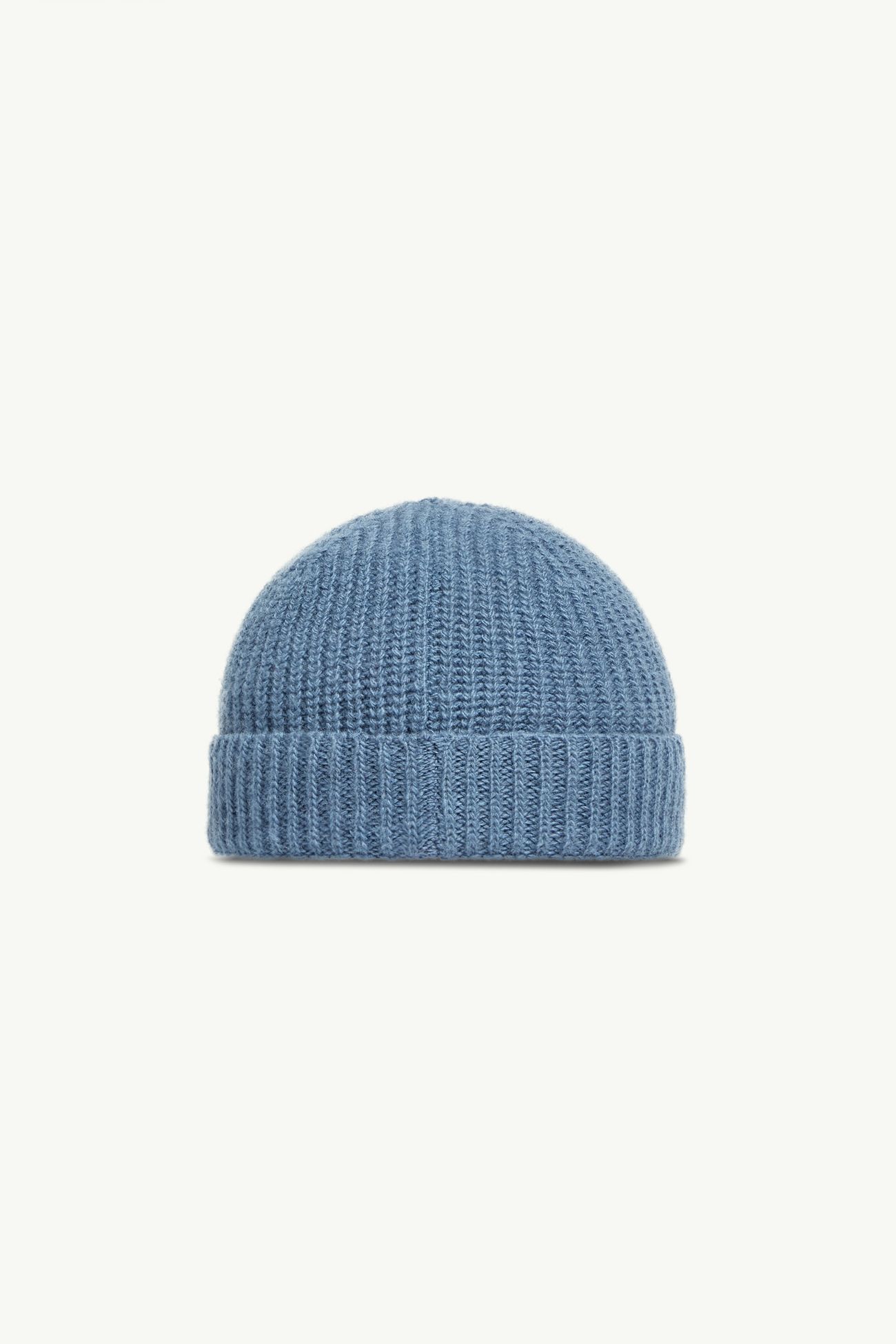 Berretto in lana con bordi tricolore Bambino Blu Cobalto Moncler 2