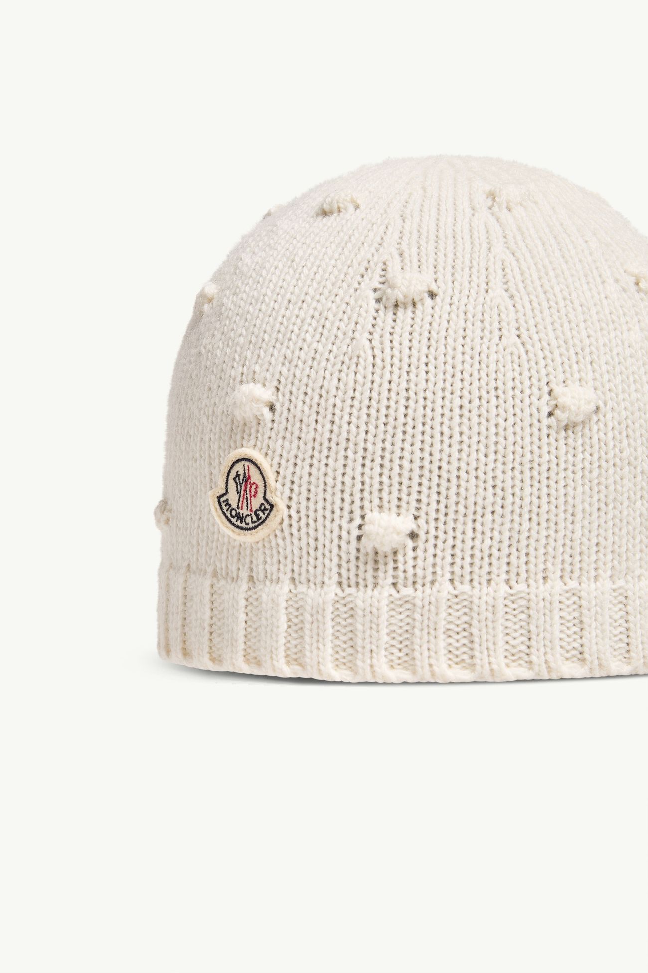 女婴羊毛和山羊绒便帽 女童 白色 Moncler 1