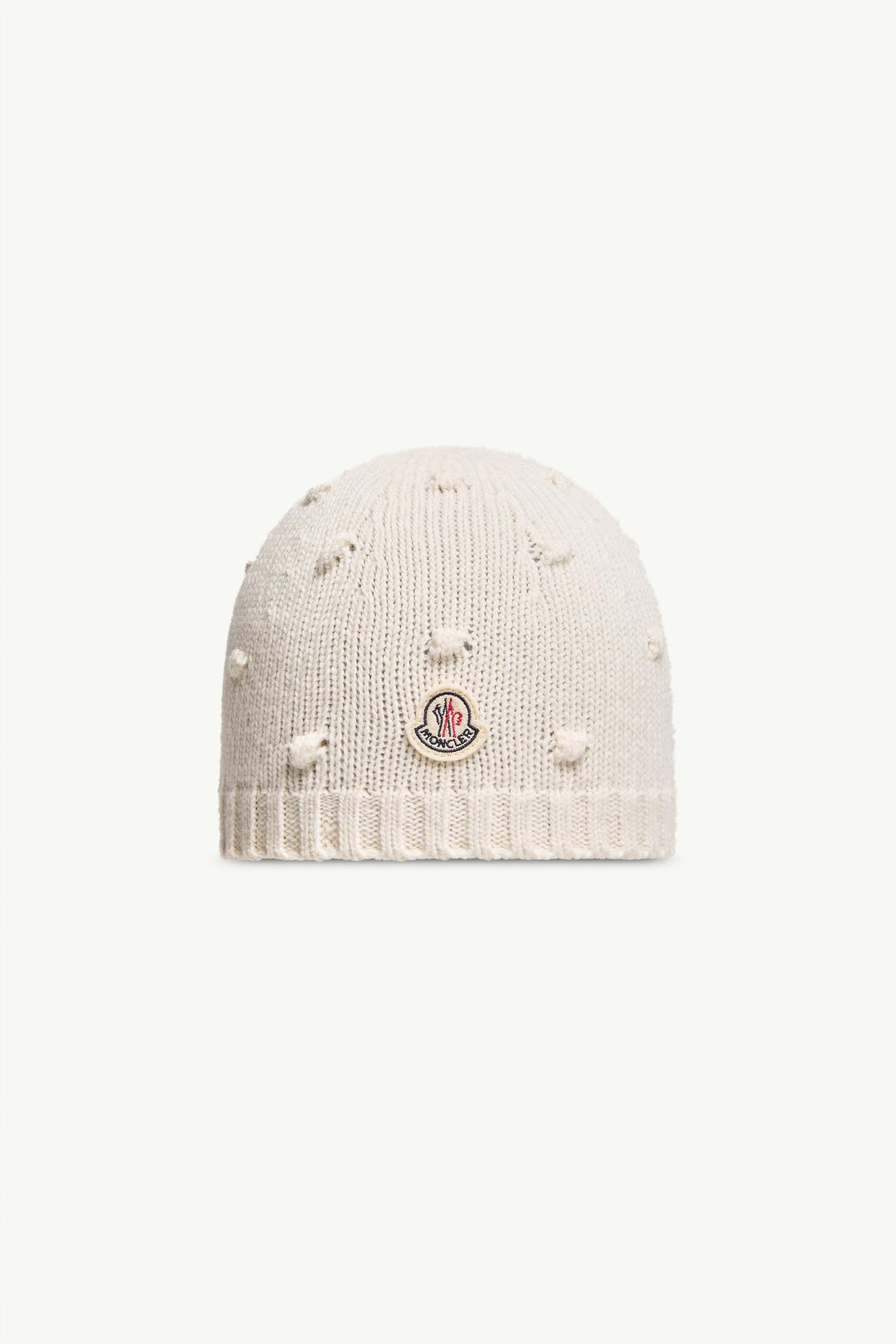 Wool Cashmere Beanie Girl White Moncler, 1 of 0