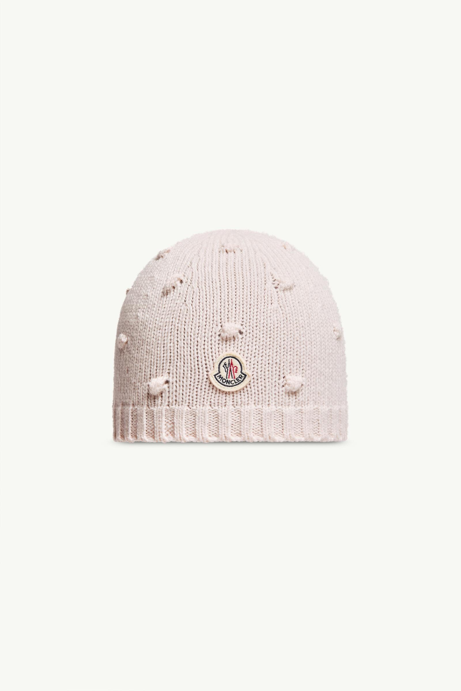 Wool Cashmere Beanie Girl Light Pink Moncler, 1 of 0