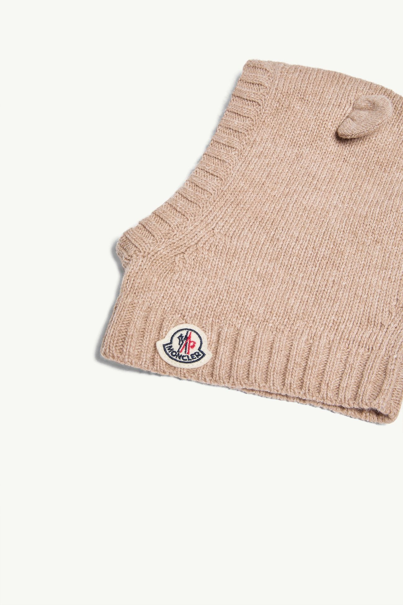 Cagoule en laine et cachemire Mixte Beige Moncler 1