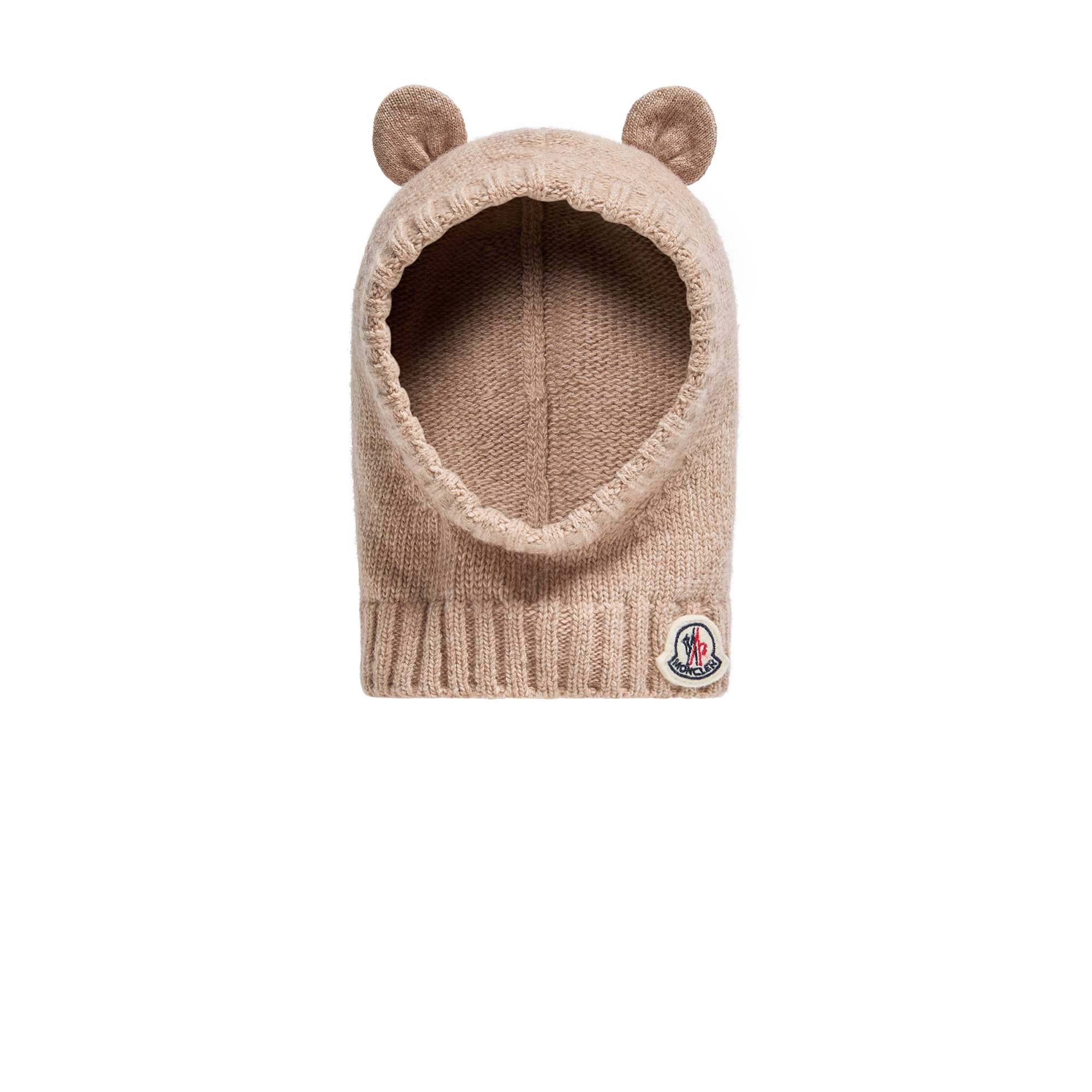 Moncler  Wool & Cashmere Balaclava for Children in Beige, Size: Xxs