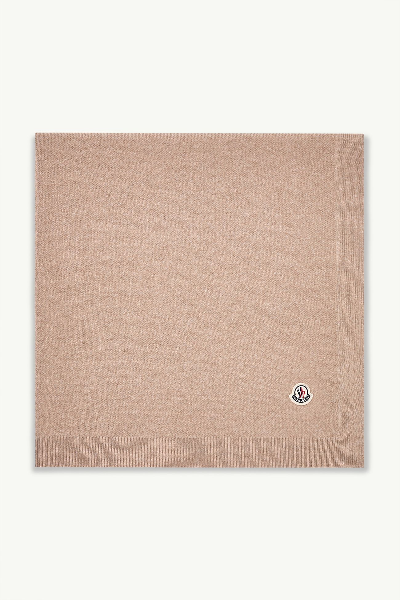 Coperta in lana e cashmere Gender Neutral Beige Moncler 1