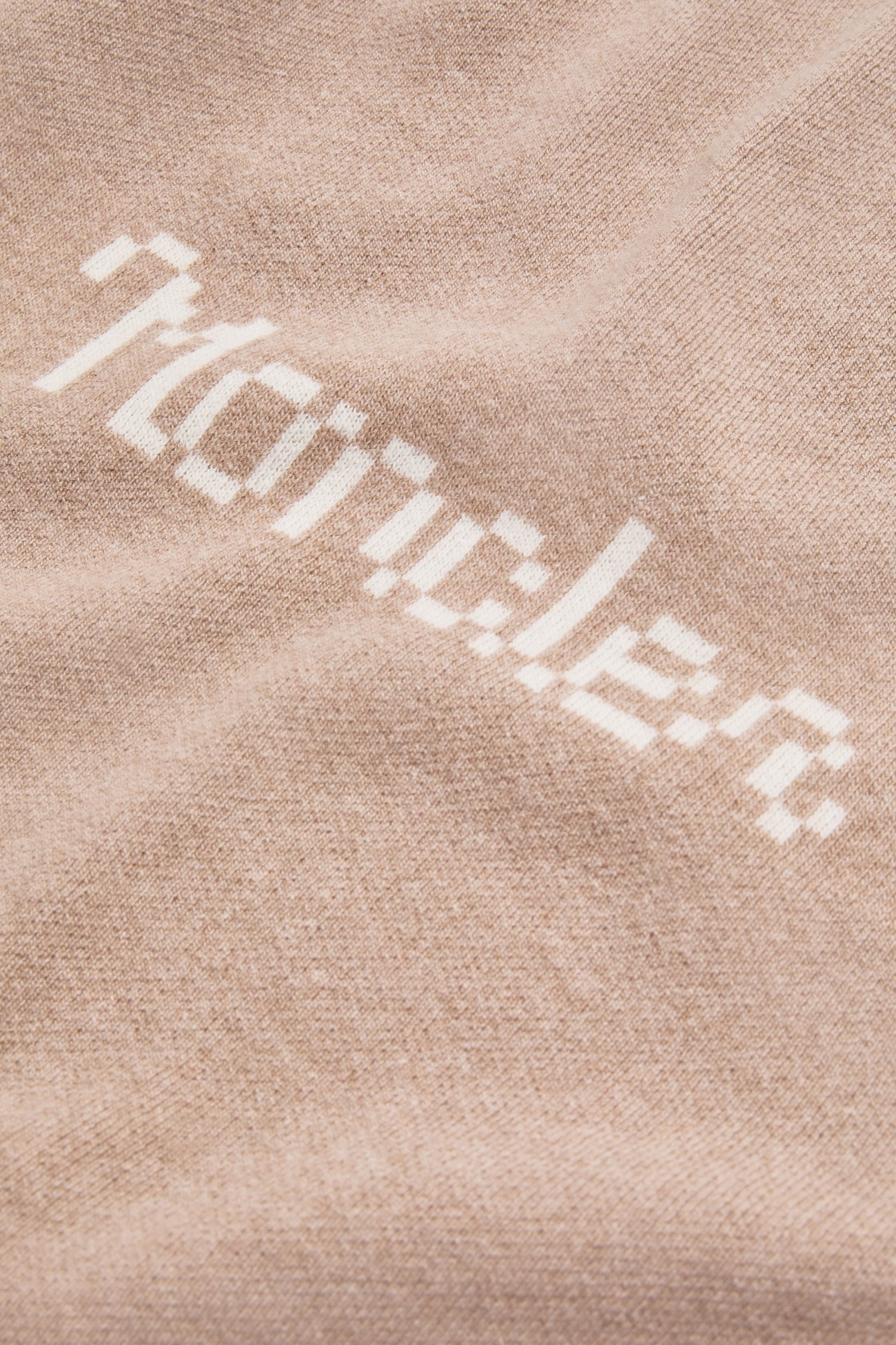 羊毛羊絨毛毯，禮盒包裝 中性 米色 Moncler 3