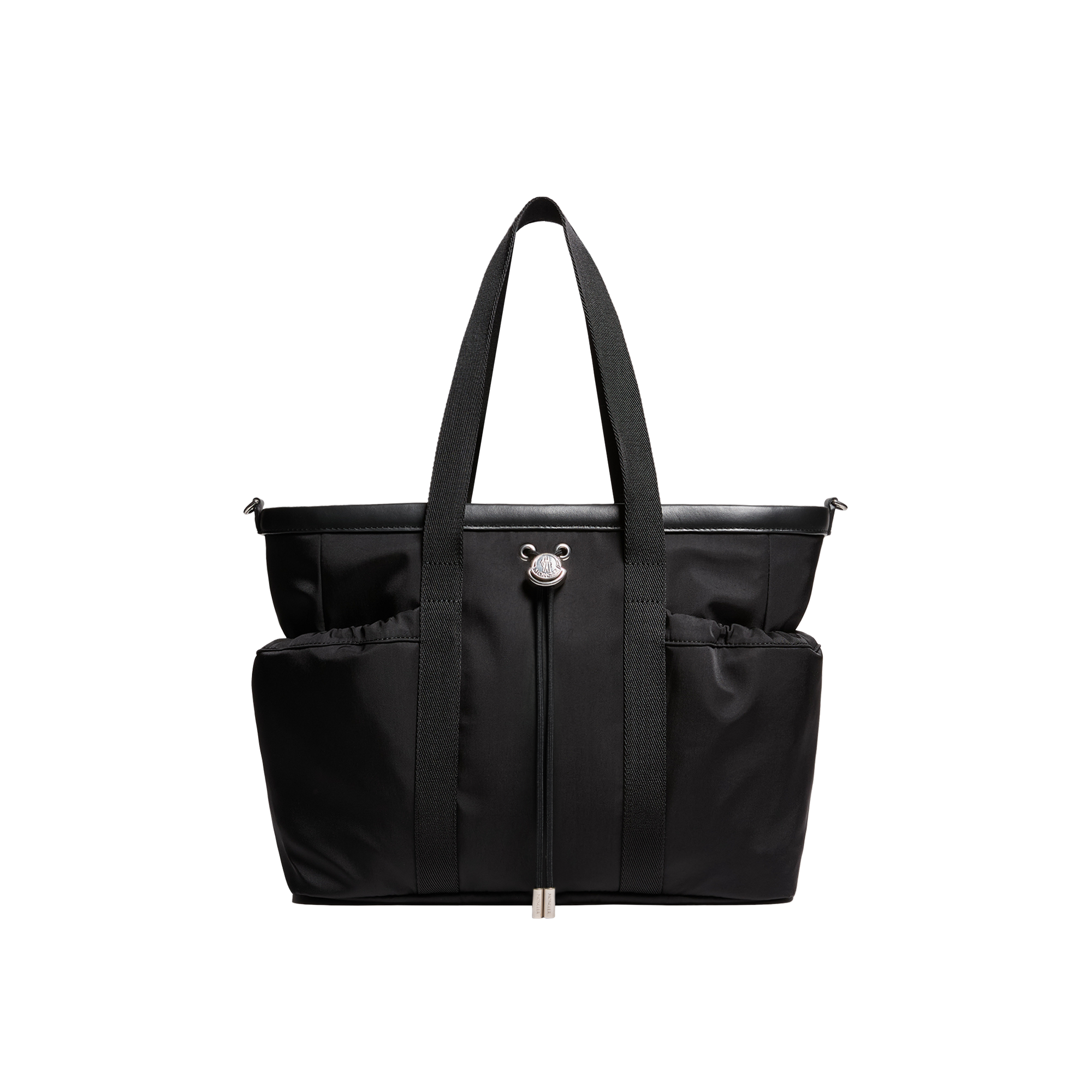 Moncler  Nylon Diaper Bag for Children in Black
