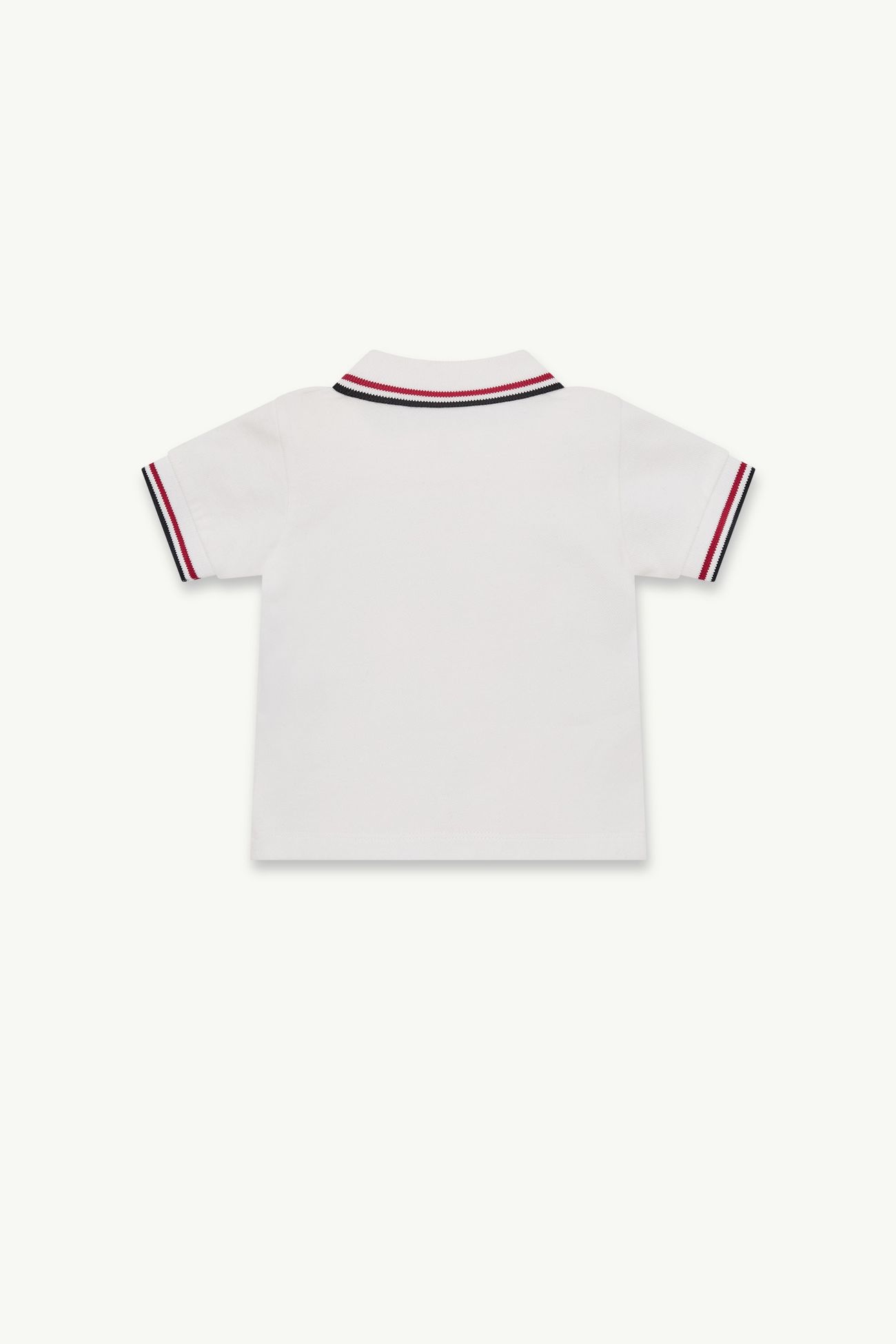 男婴棉质标识Polo衫 男童 白色 Moncler 2