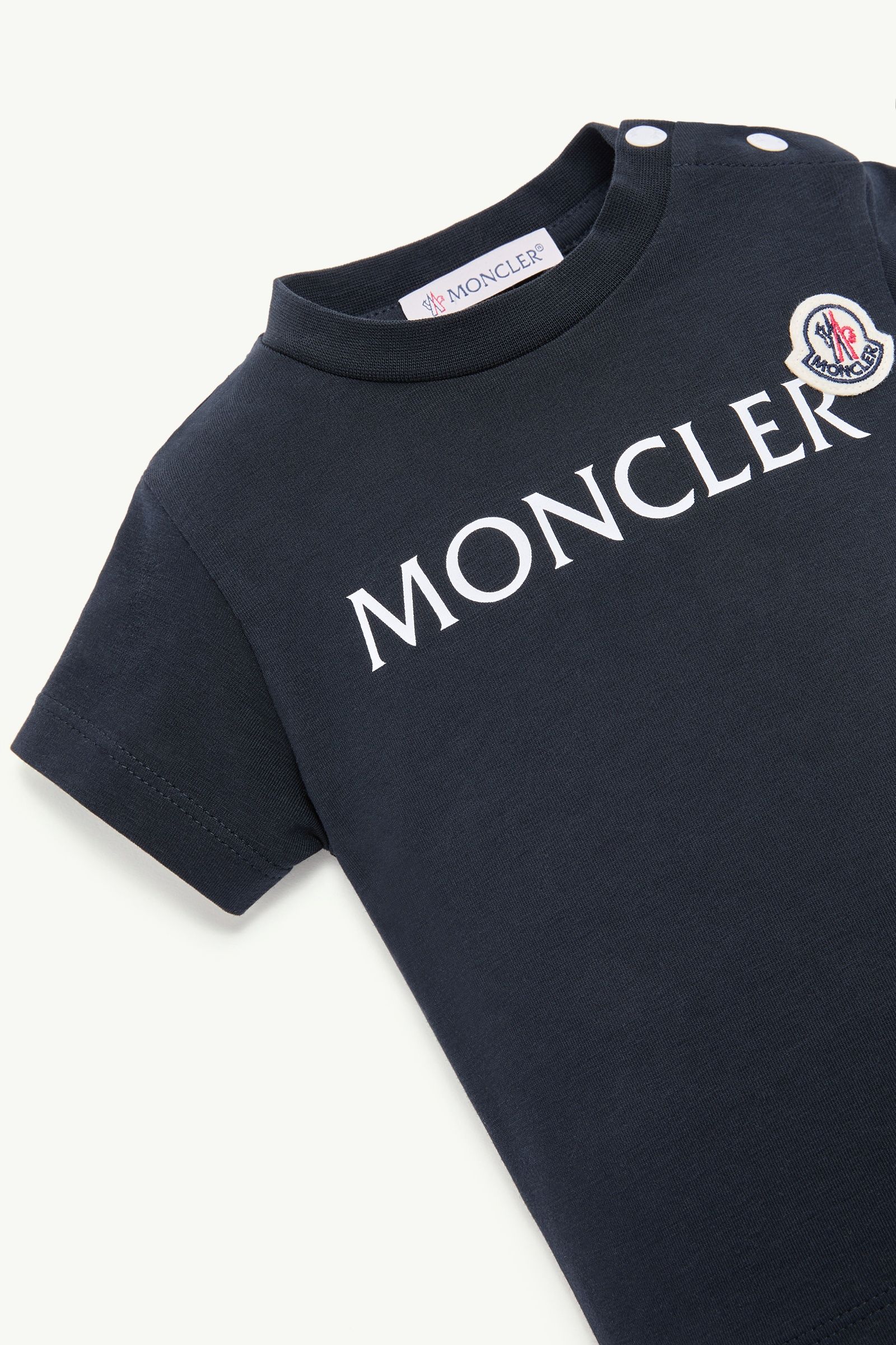 Night Blue Logo Cotton Blend T-Shirt - Clothing for Children