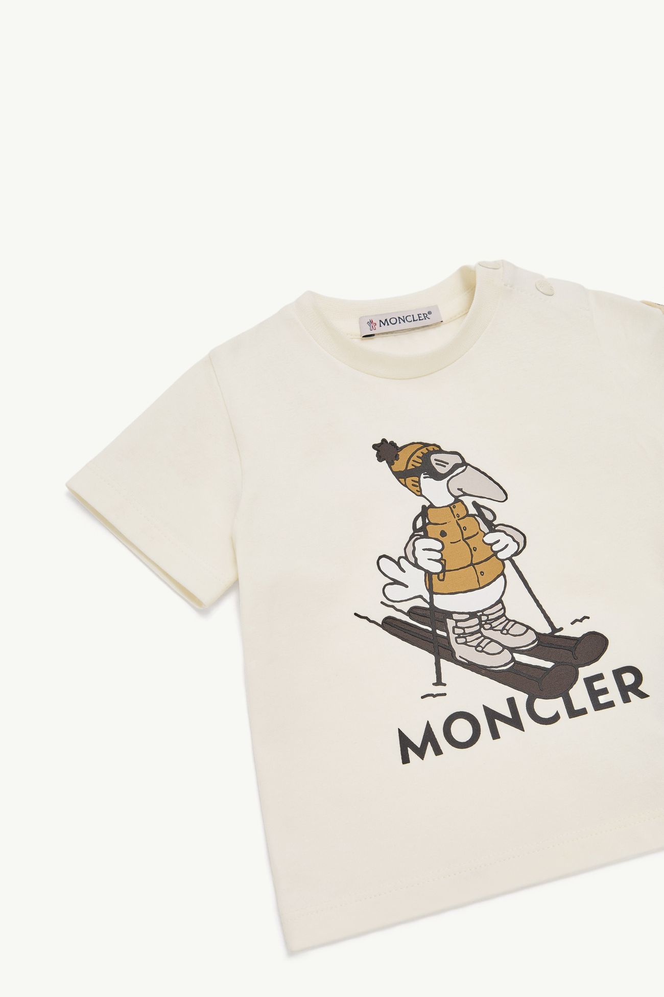 MonDuck男婴棉质混纺T恤 男童 白色 Moncler 1