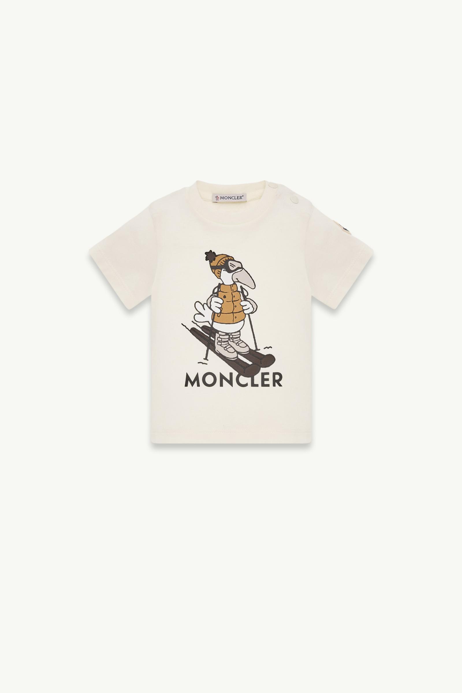 Camiseta MonDuck de mezcla de algodón Niño Blanco Moncler, 1 of 0