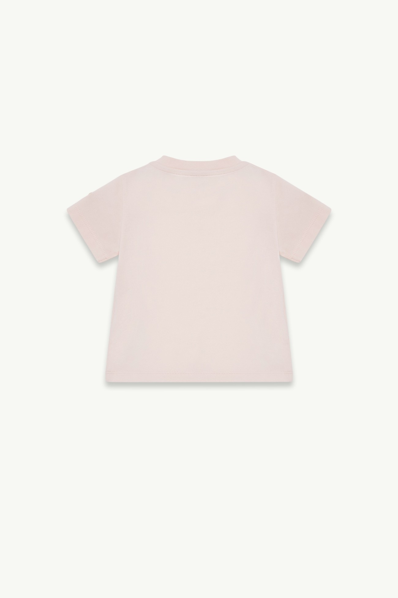 T-Shirt aus Baumwolljersey mit Logo-Stickerei Mädchen Hellpink Moncler 2
