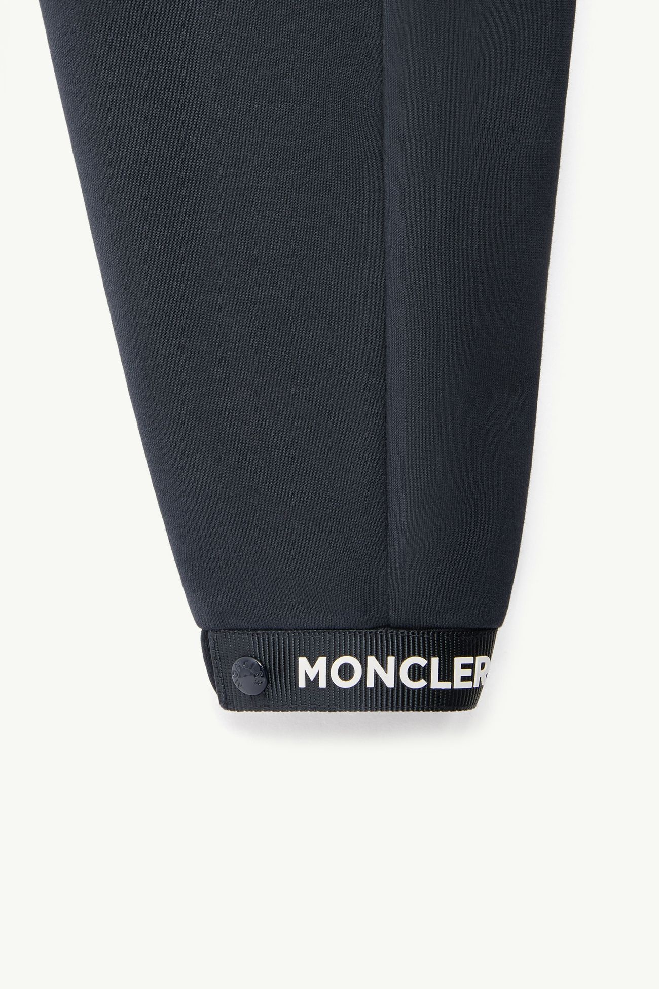 彈性棉質運動褲 男童 深藍色 Moncler 1