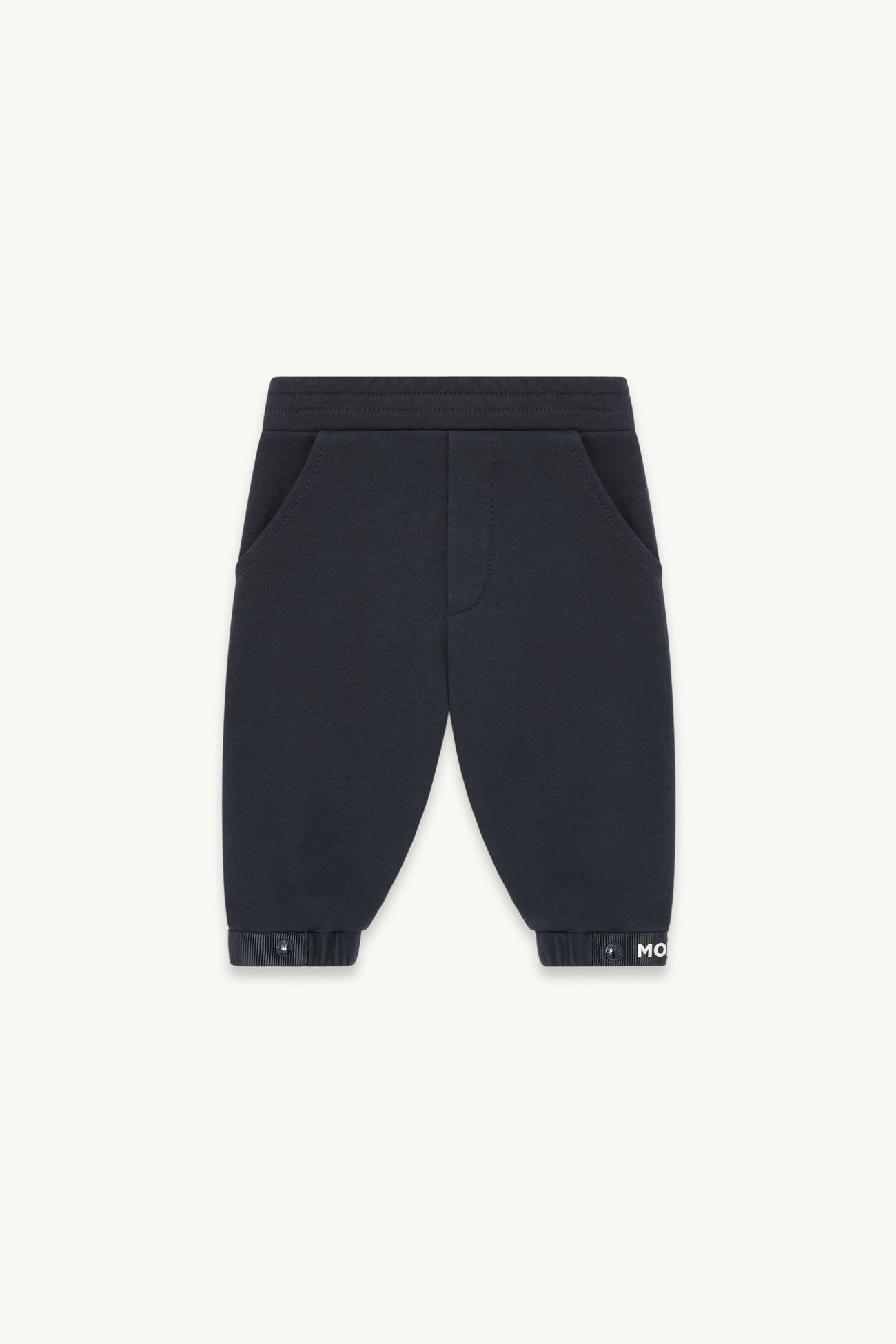 彈性棉質運動褲 男童 深藍色 Moncler 0