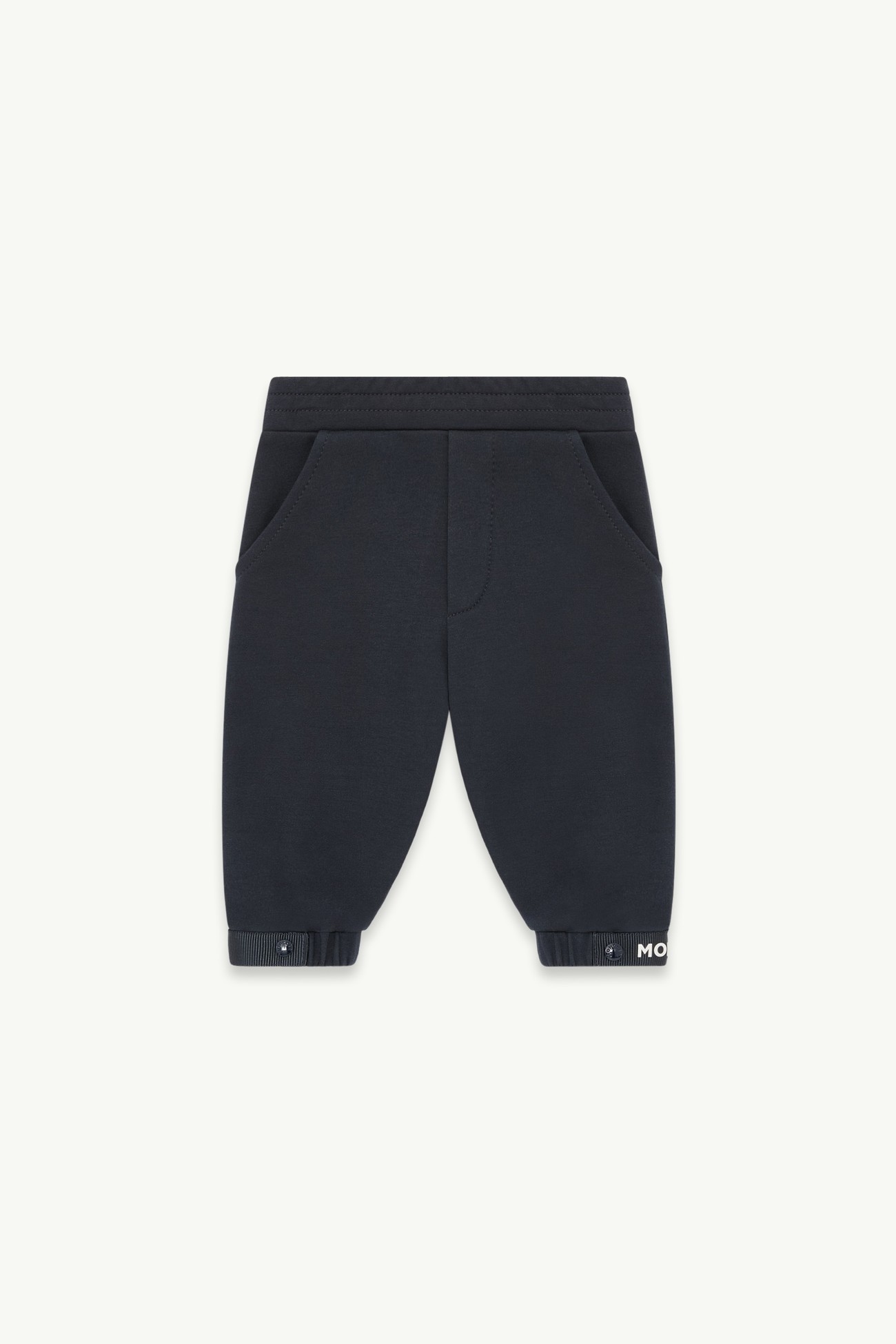 彈性棉質運動褲 男童 深藍色 Moncler 0