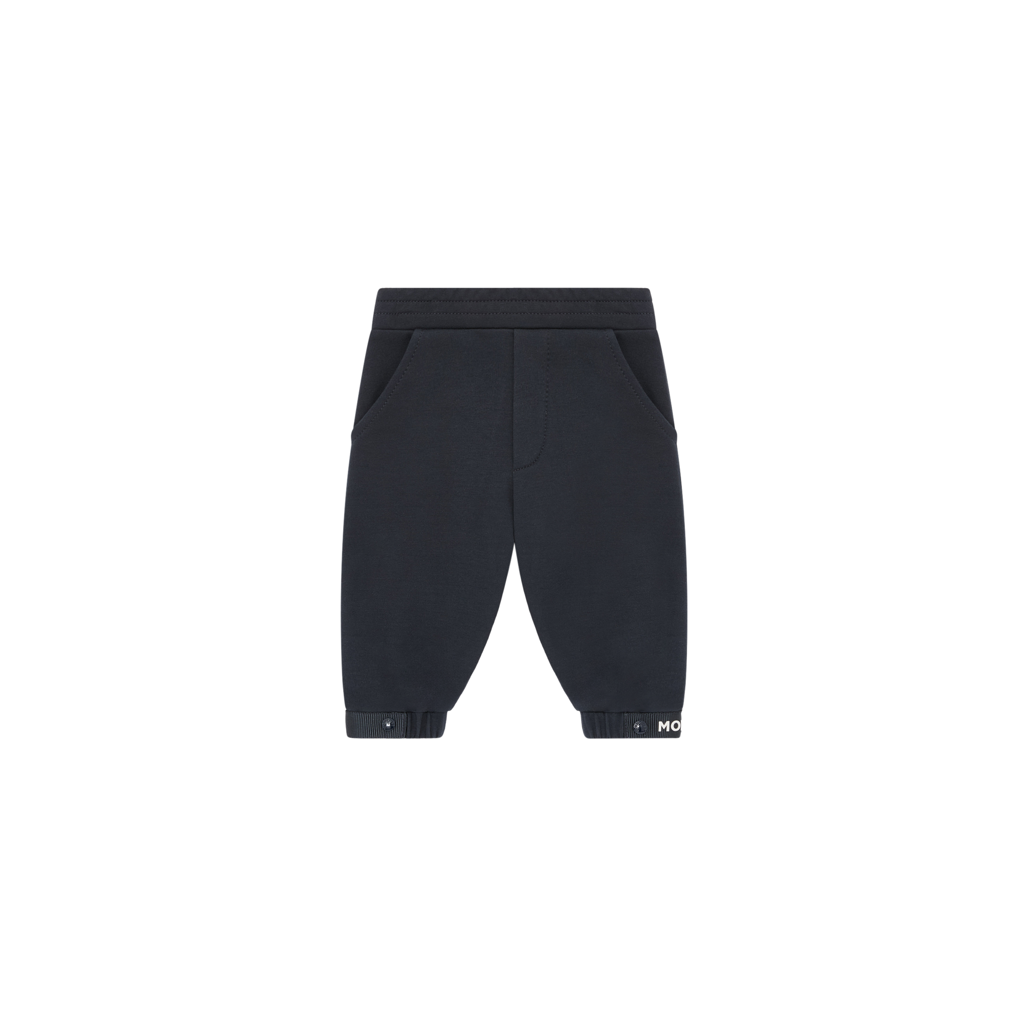 Moncler  Stretch Cotton Track Pants for Boys in Blue, Size: 3Y
