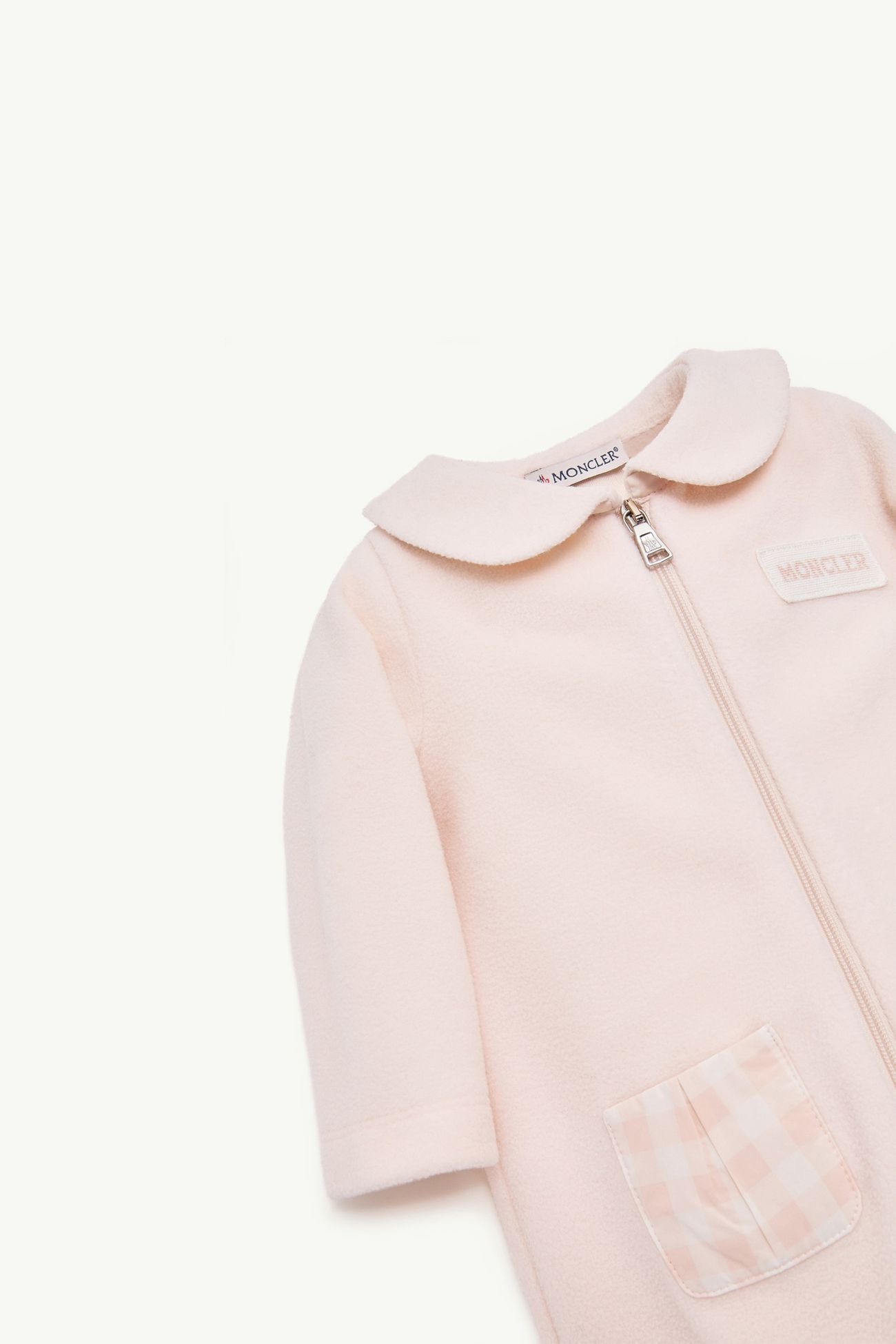 Pelele con cuello babero Niña Rosado claro Moncler 1