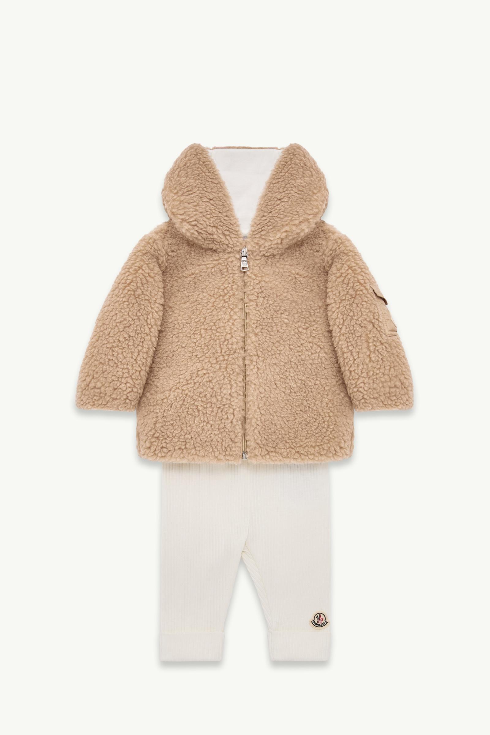 Teddy & Cotton Set Gender Neutral Beige & White Moncler, 1 of 0