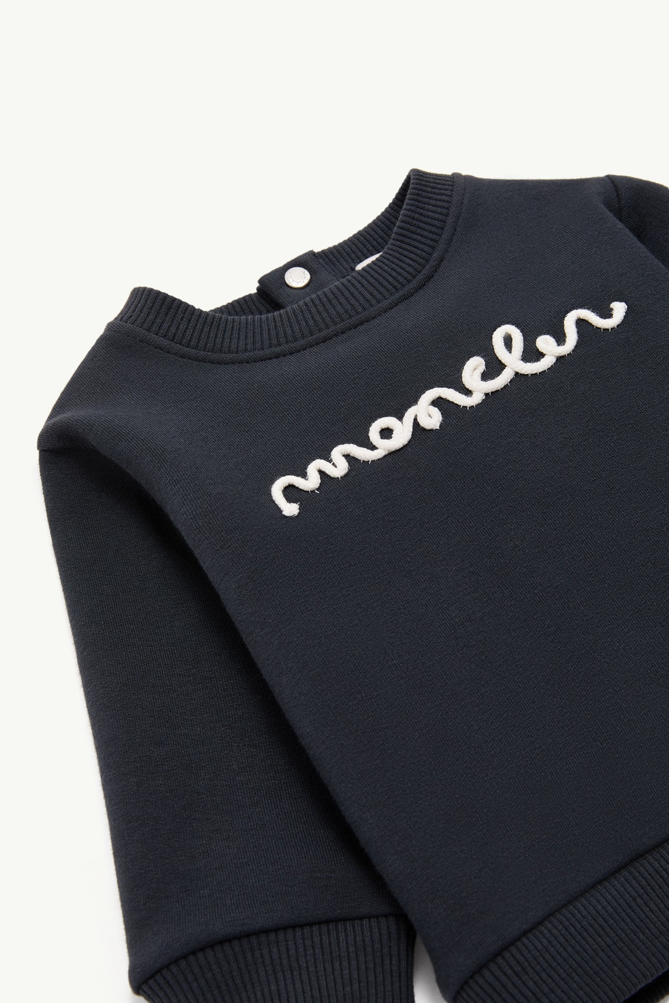 Logo Stretch Cotton Set Gender Neutral Dark Blue Moncler 1