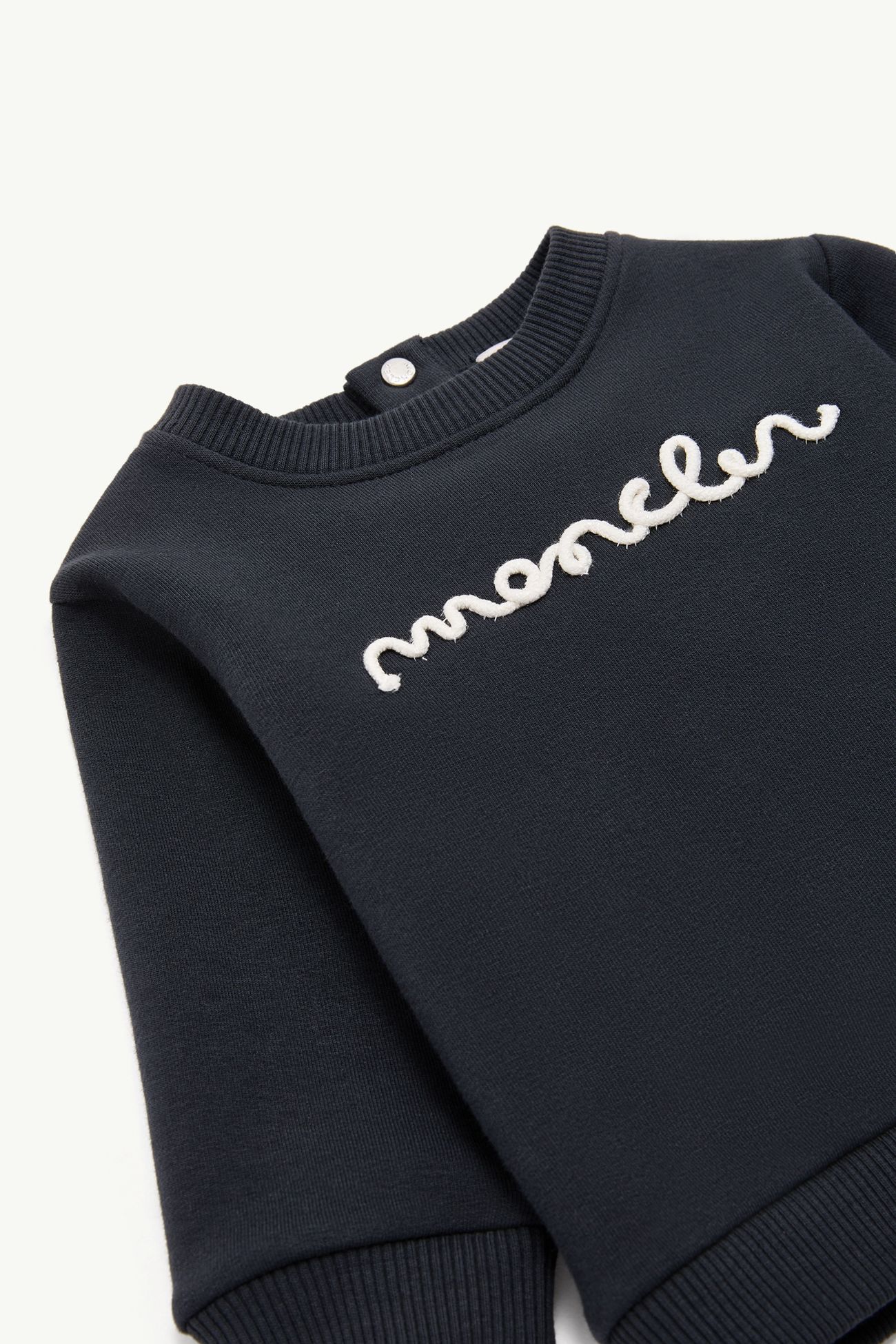 Set aus Stretch-Baumwolle mit Logo Genderneutral Dunkelblau Moncler 1