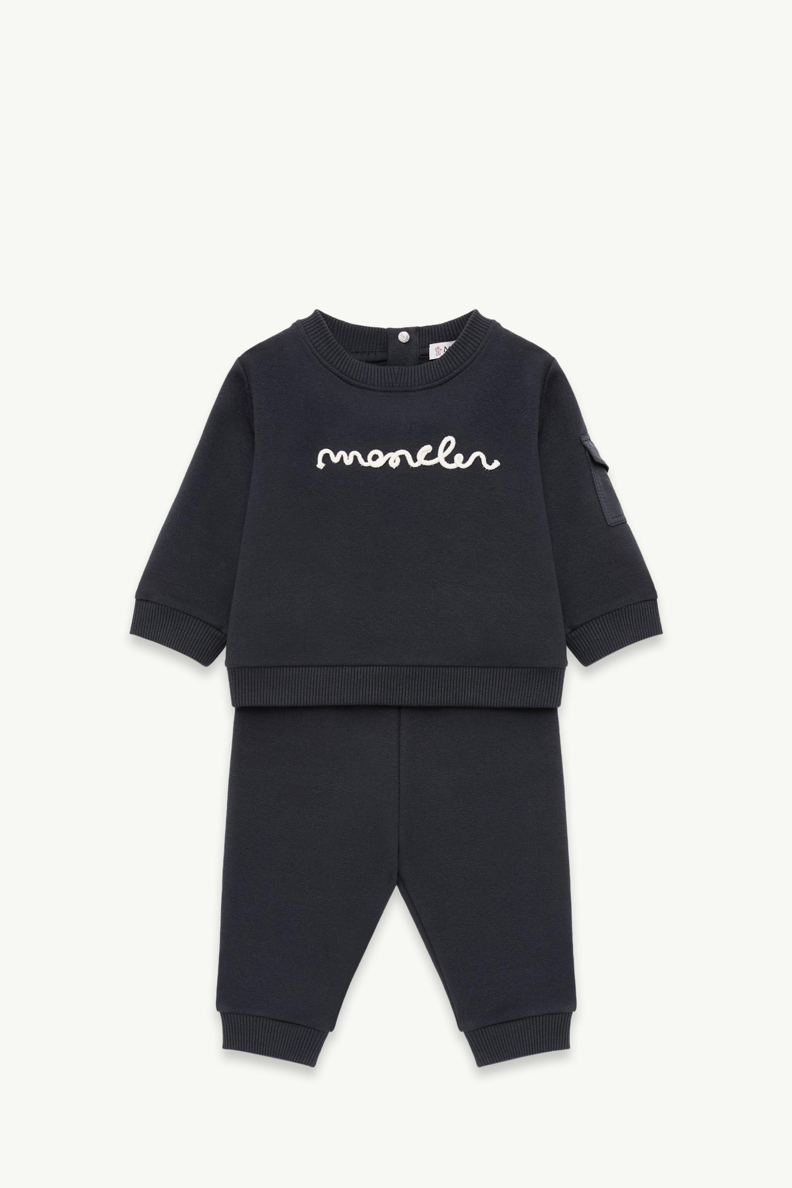 Logo Stretch Cotton Set Gender Neutral Dark Blue Moncler, 1 of 0