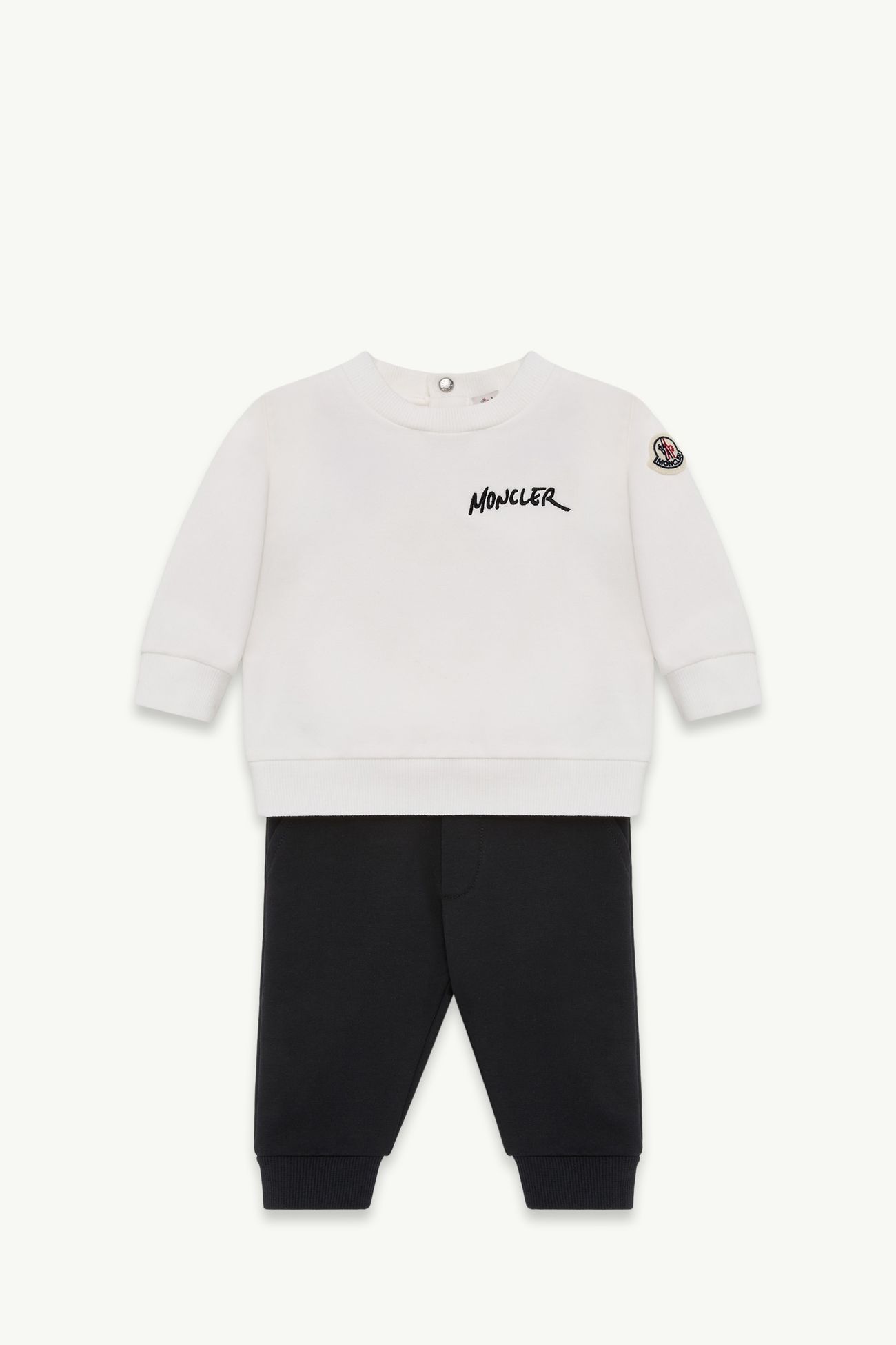 セット ボーイズ ホワイト&ブラック Moncler 0