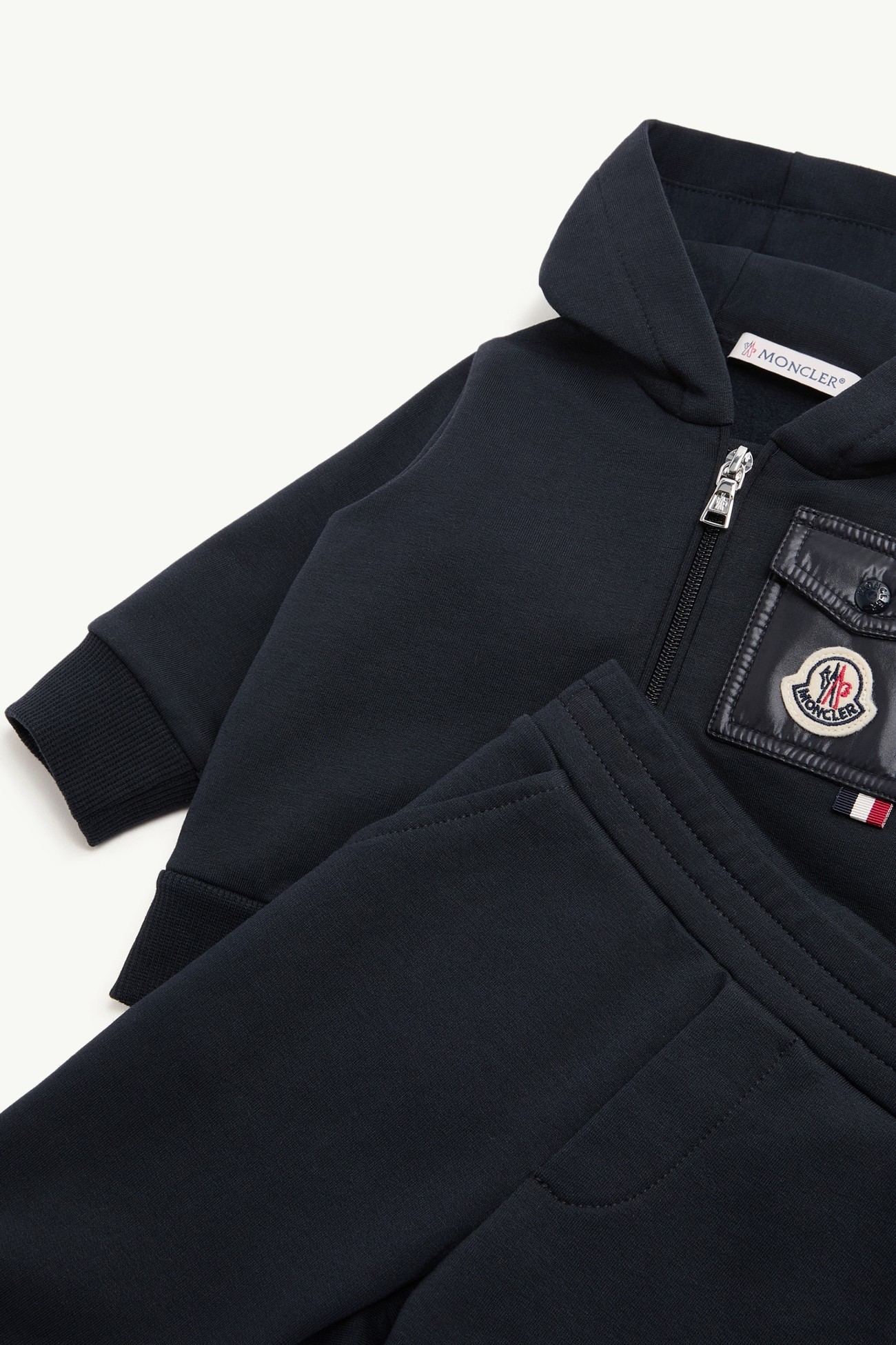 男婴棉质混纺运动服套装 男童 深蓝色 Moncler 3