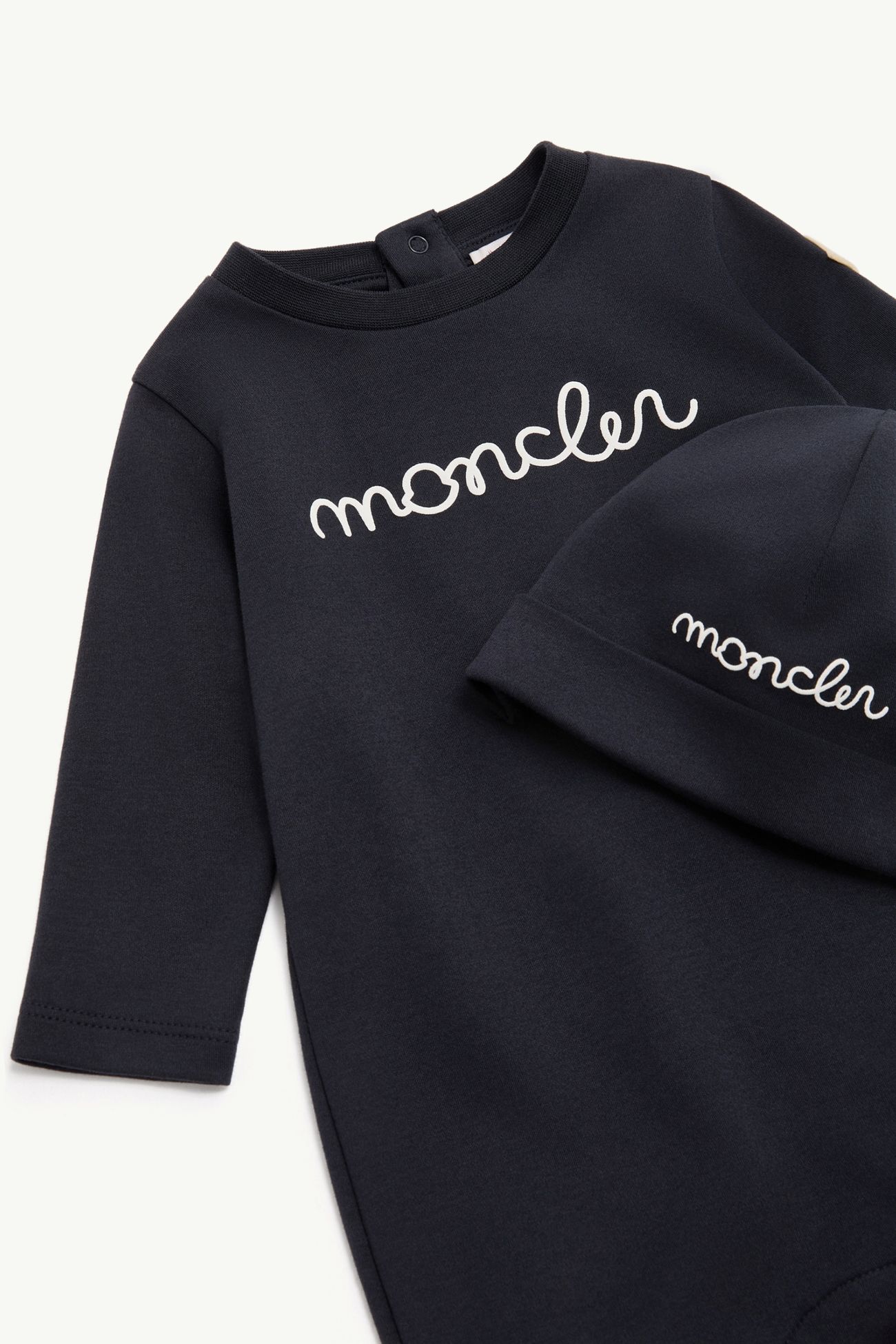 Logo Cotton set Gender Neutral Dark Blue Moncler 1