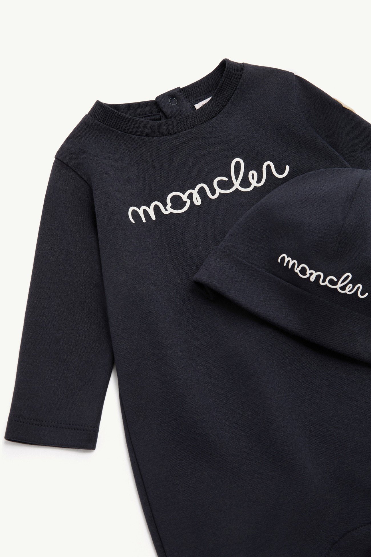 Logo Cotton set with Gift Box Gender Neutral Dark Blue Moncler 2