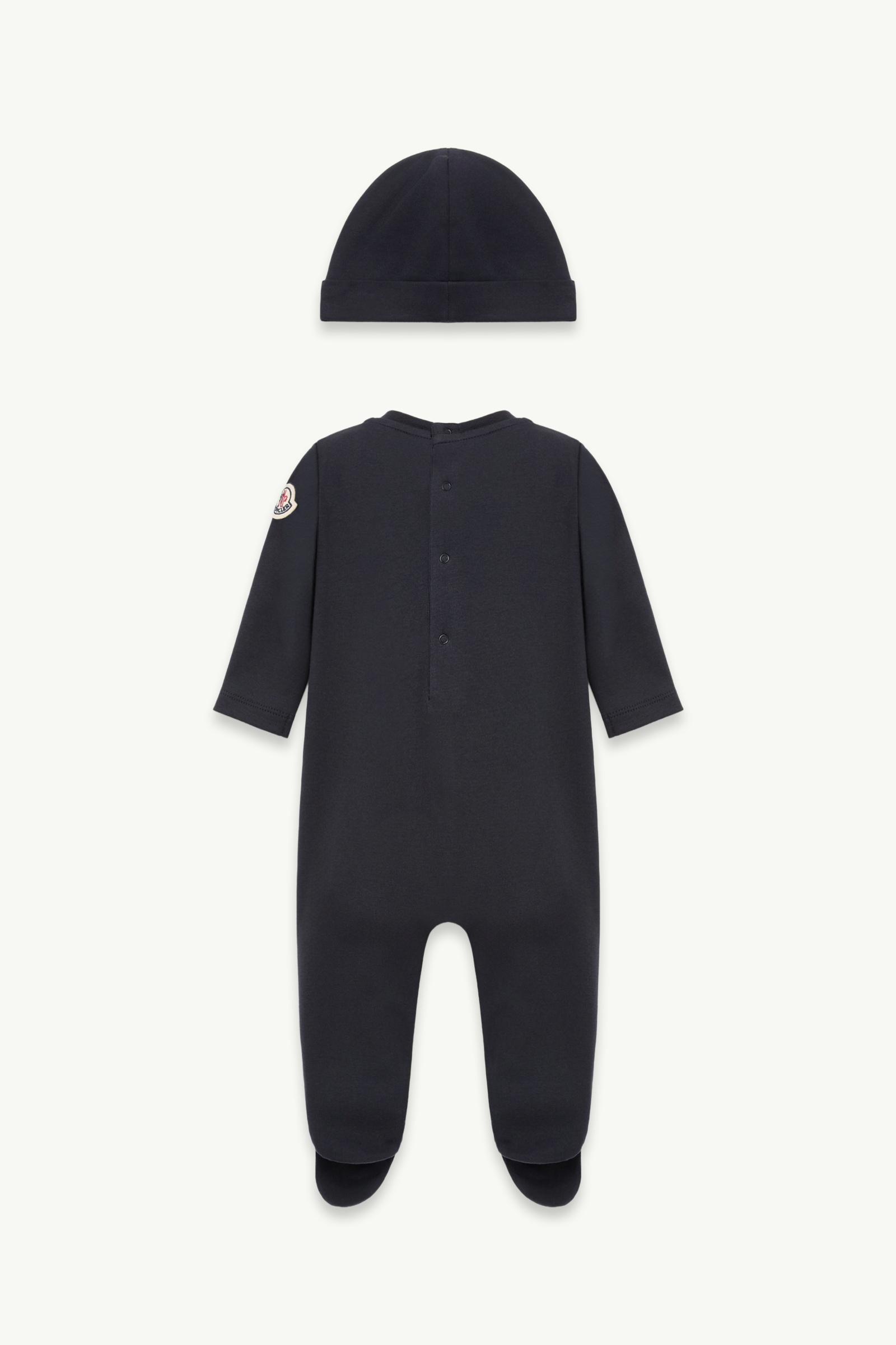 Dark Blue Logo Cotton set with Gift Box - Clothing for Children