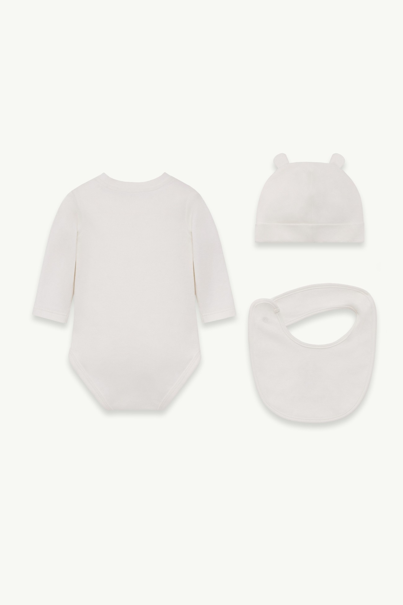 Printed Logo Cotton Set with Gift Box Gender Neutral White Moncler 3