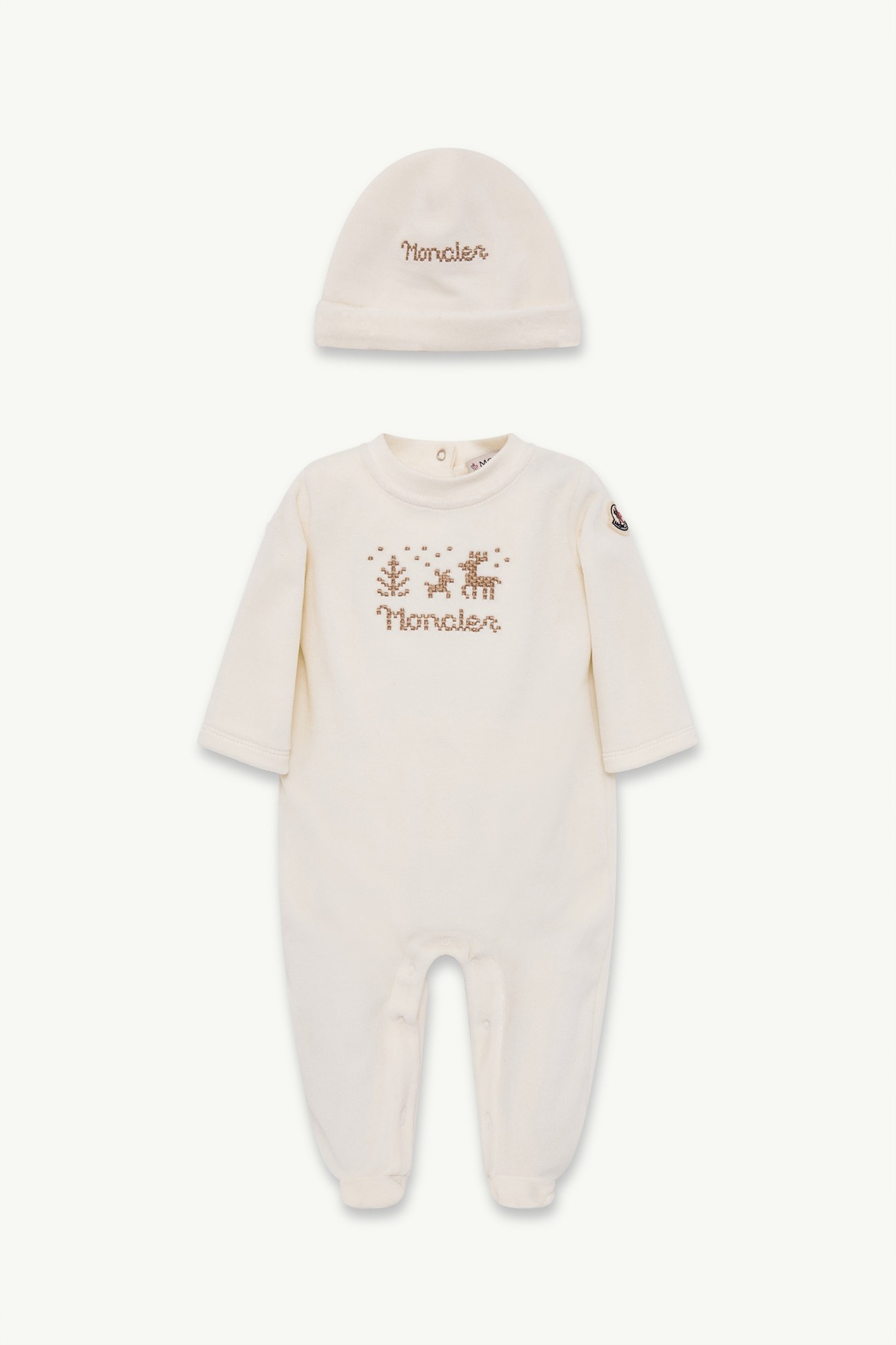 ギフトセット ジェンダーニュートラル ライトベージュ Moncler 0