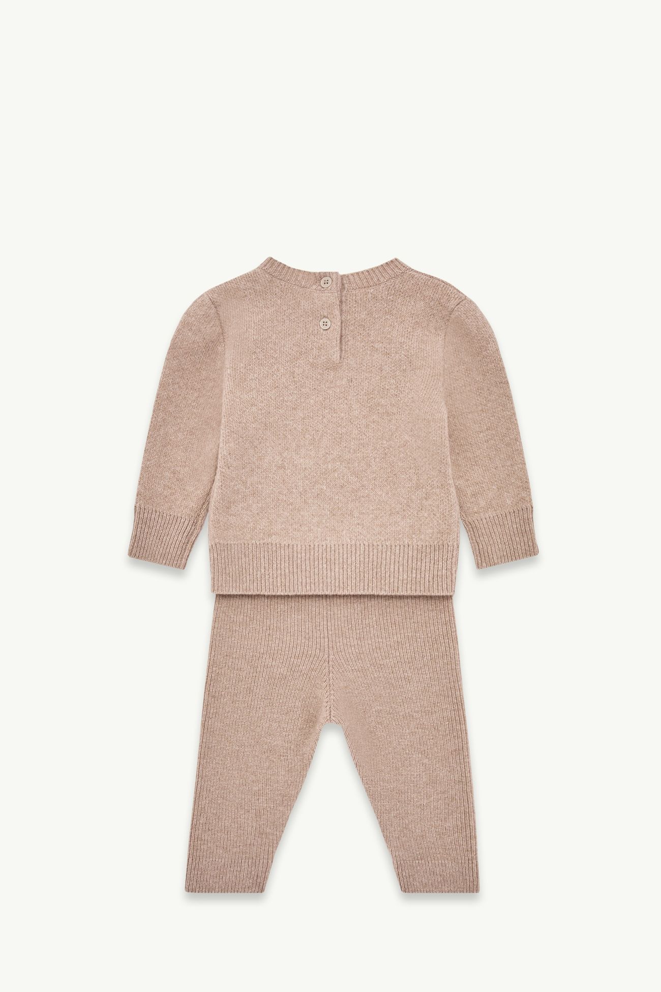 Ensemble en laine et cachemire à motif cerf avec coffret cadeau Mixte Beige Moncler 2